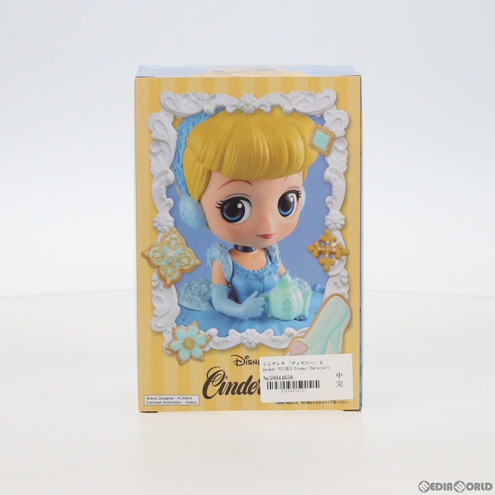 【中古即納】[FIG] シンデレラ ディズニー Q posket SUGIRLY Disney Characters -Cinderella- フィギュア プライズ(38755) バンプレスト(20181031)