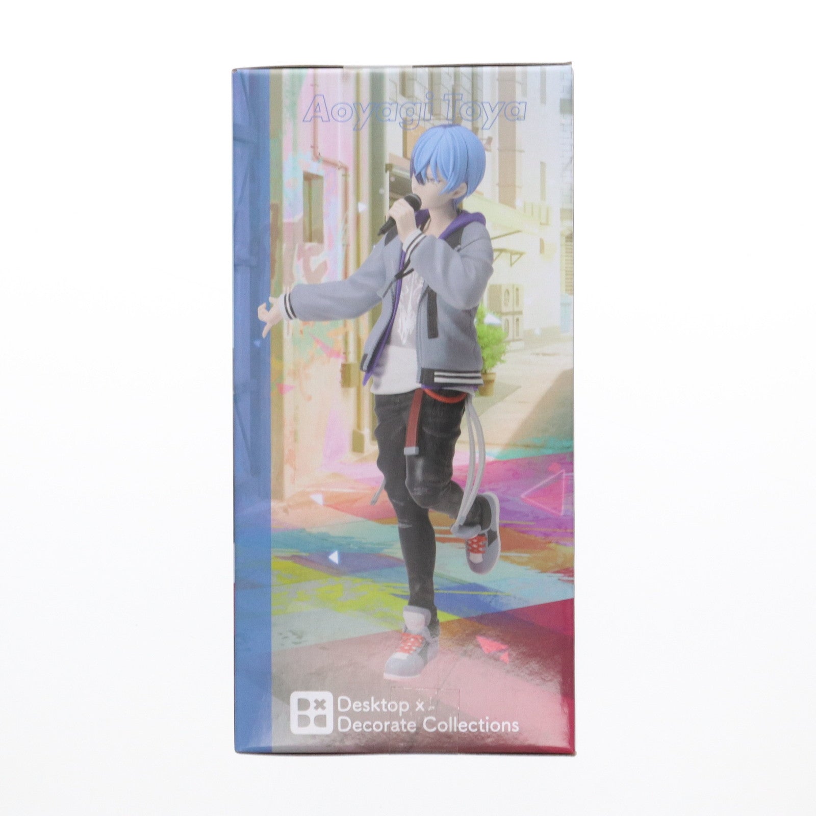 【中古即納】[FIG] 青柳冬弥(あおやぎとうや) プロジェクトセカイ カラフルステージ! feat. 初音ミク Desktop×Decorate Collections『青柳冬弥』 フィギュア プライズ(1116513) セガ(20250430)