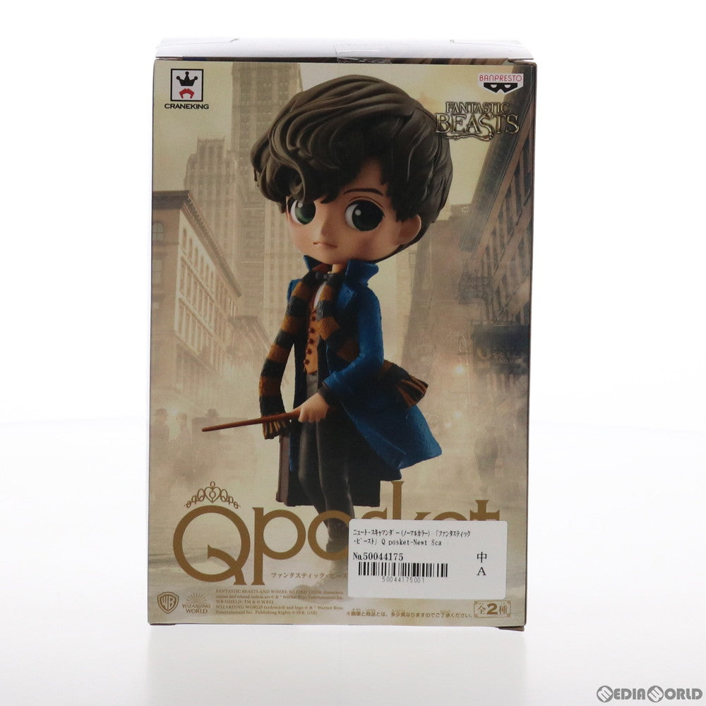 【中古即納】[FIG] ニュート・スキャマンダー(A ノーマルカラー) ファンタスティック・ビースト Q posket-Newt Scamander- フィギュア プライズ(38849) バンプレスト(20181120)