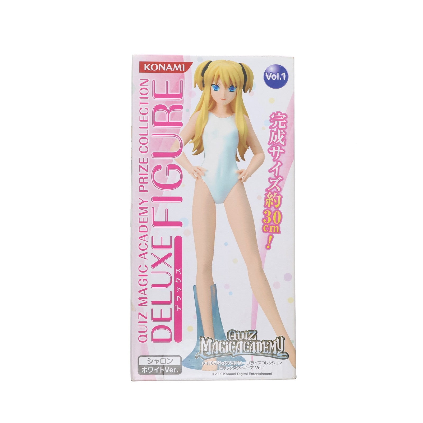 【中古即納】[FIG] シャロン ホワイトVer. クイズマジックアカデミー プライズコレクション デラックスフィギュア Vol.1 プライズ コナミ(20090831)