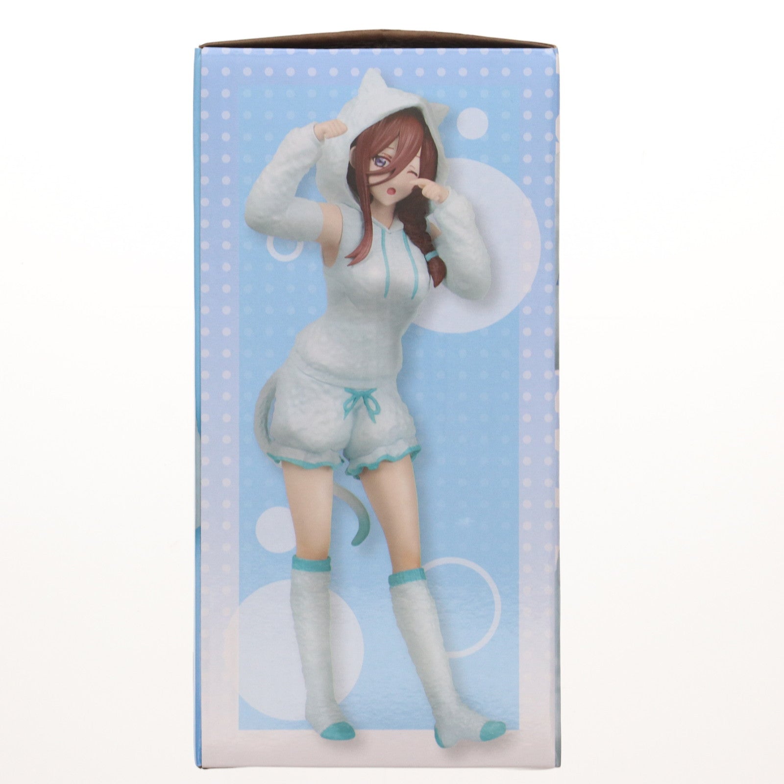 【中古即納】[FIG] 中野三玖(なかのみく) 五等分の花嫁∬ FascinityFigure 三玖～猫耳パーカー～ フィギュア プライズ(2411215) フクヤ(20250430)