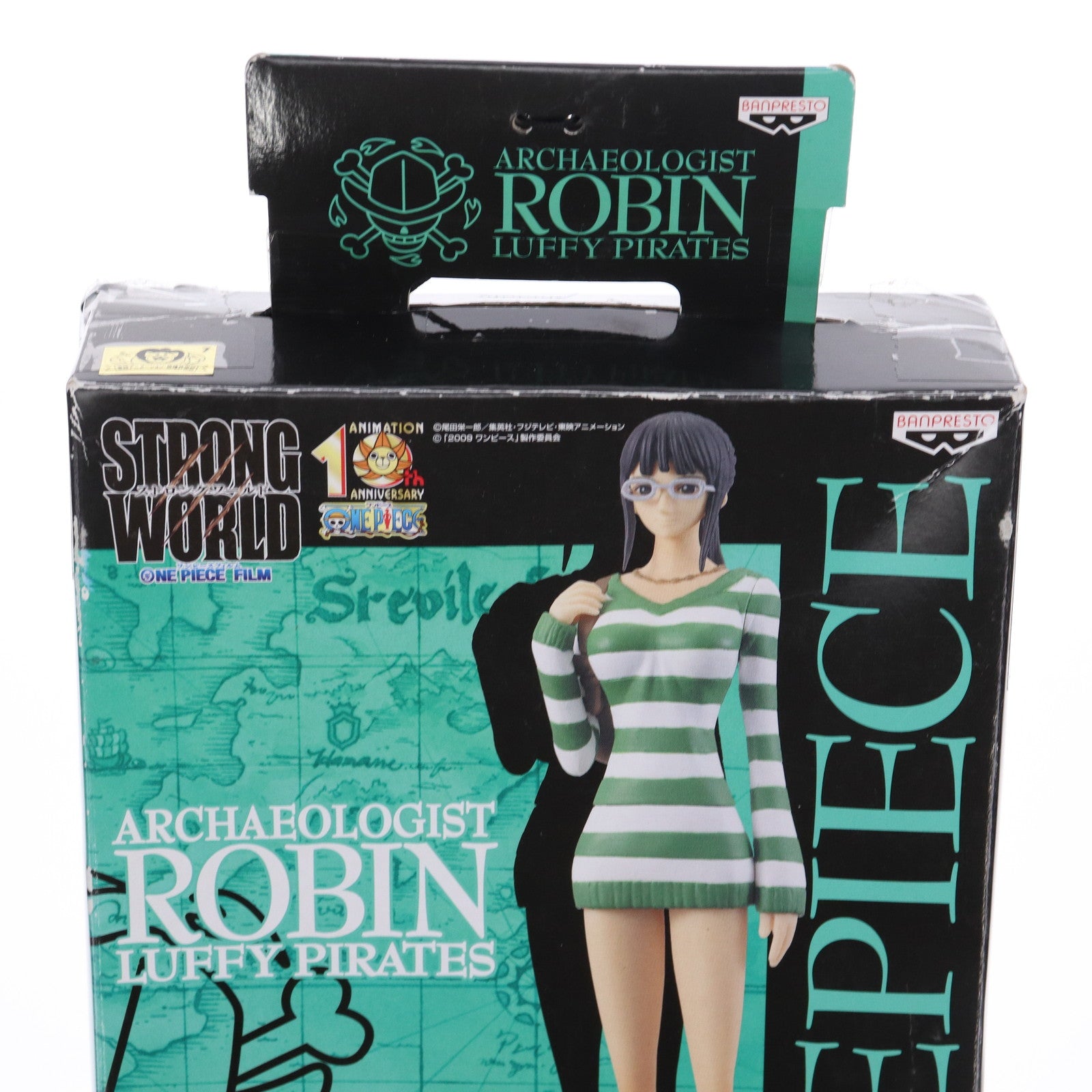 【中古即納】[FIG] ニコ・ロビン ワンピース 劇場版ストロングワールド 組立式DX劇場版ヒロインフィギュア～Strong World～ ONE PIECE プライズ バンプレスト(20100131)