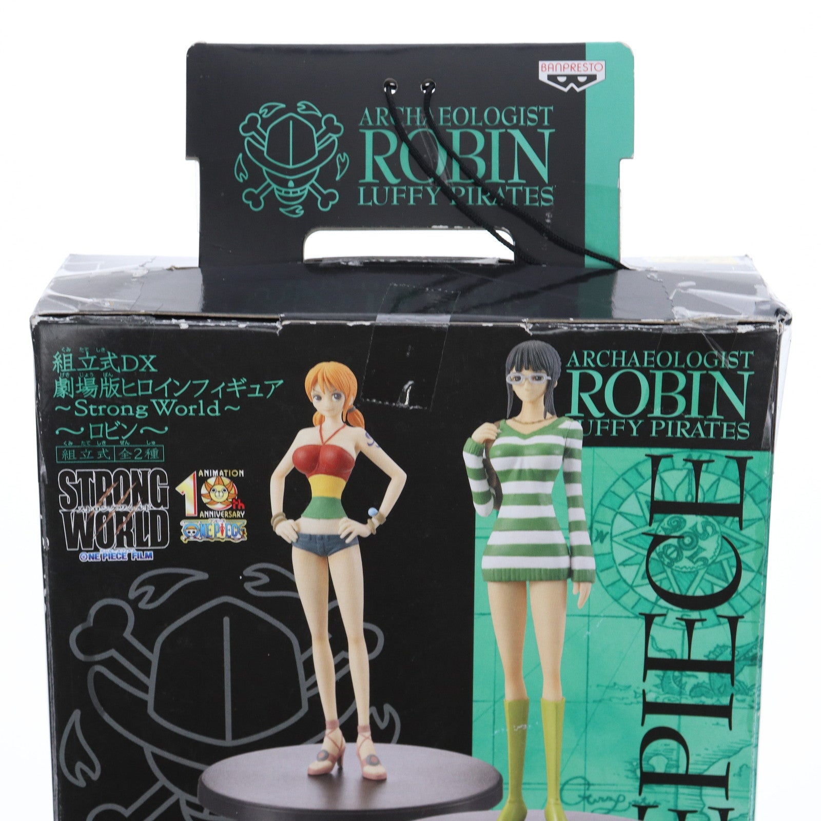 【中古即納】[FIG] ニコ・ロビン ワンピース 劇場版ストロングワールド 組立式DX劇場版ヒロインフィギュア～Strong World～ ONE PIECE プライズ バンプレスト(20100131)