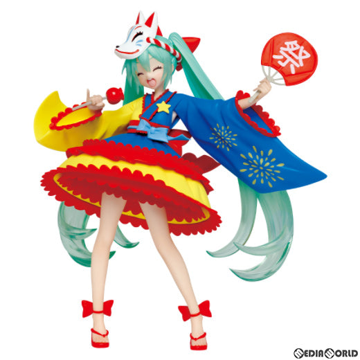 【中古即納】[FIG] 初音ミク(笑顔) 2nd season Summer ver. キャラクター・ボーカル・シリーズ 01 初音ミク フィギュア プライズ タイトーオンラインクレーン限定 タイトー(20190630)