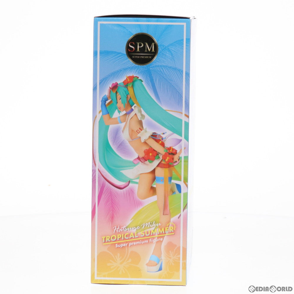 【中古即納】[FIG] 初音ミク キャラクター・ボーカル・シリーズ01 初音ミク スーパープレミアムフィギュア 初音ミク-トロピカルサマー プライズ(1042183) セガ(20200930)