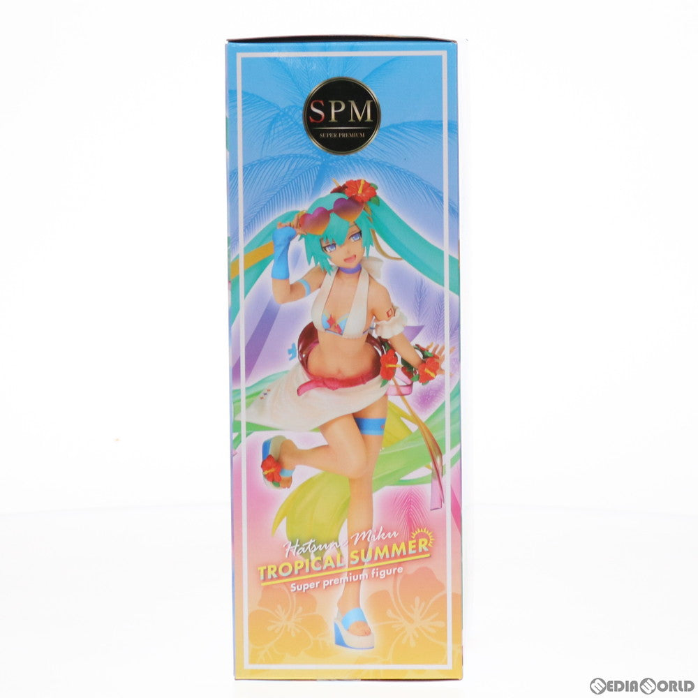 【中古即納】[FIG] 初音ミク キャラクター・ボーカル・シリーズ01 初音ミク スーパープレミアムフィギュア 初音ミク-トロピカルサマー プライズ(1042183) セガ(20200930)