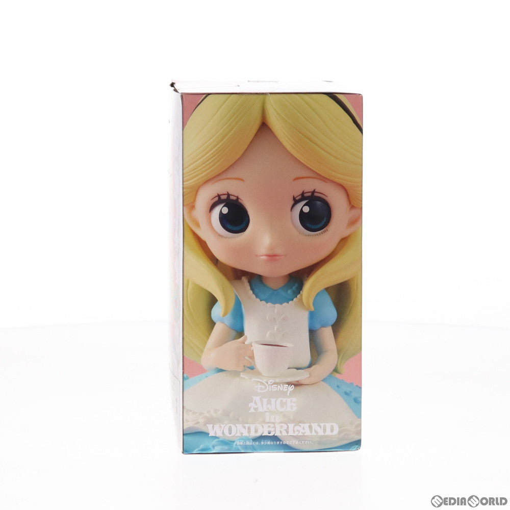 【中古即納】[FIG] アリス(ミルキーカラーver) Q posket SUGIRLY Disney Characters -Alice- 不思議の国のアリス フィギュア プライズ(38672) バンプレスト(20180920)