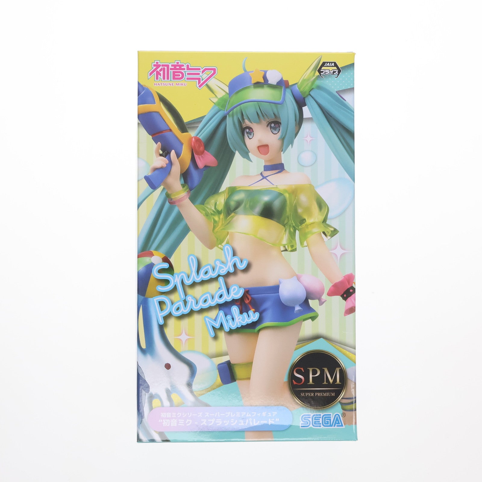 【中古即納】[FIG] 初音ミク-スプラッシュパレード キャラクター・ボーカル・シリーズ01 初音ミク スーパープレミアムフィギュア プライズ(1052356) セガ(20210831)