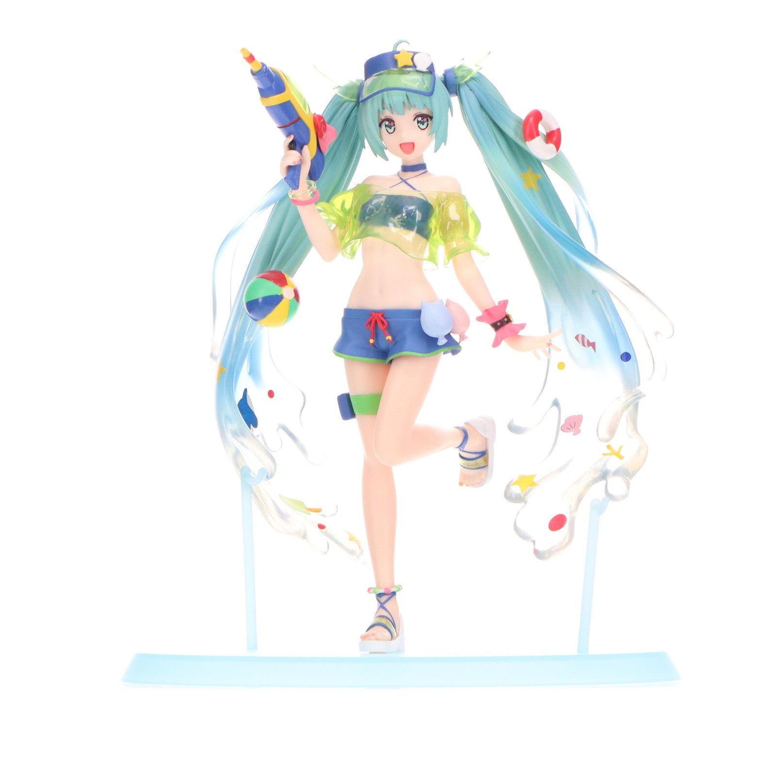 【中古即納】[FIG] 初音ミク-スプラッシュパレード キャラクター・ボーカル・シリーズ01 初音ミク スーパープレミアムフィギュア プライズ(1052356) セガ(20210831)