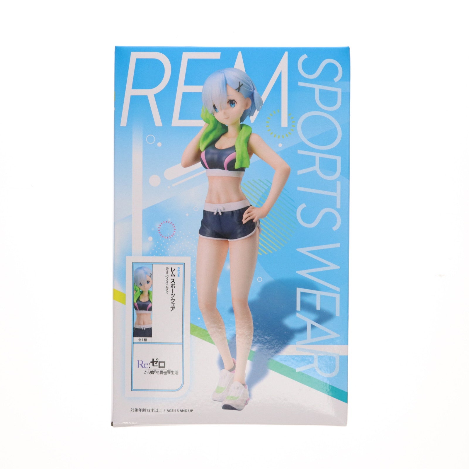 【中古即納】[FIG] レム スポーツウェア Re:ゼロから始める異世界生活 1/7スケールフィギュア プライズ(ELC000217) エルココ(20250522)