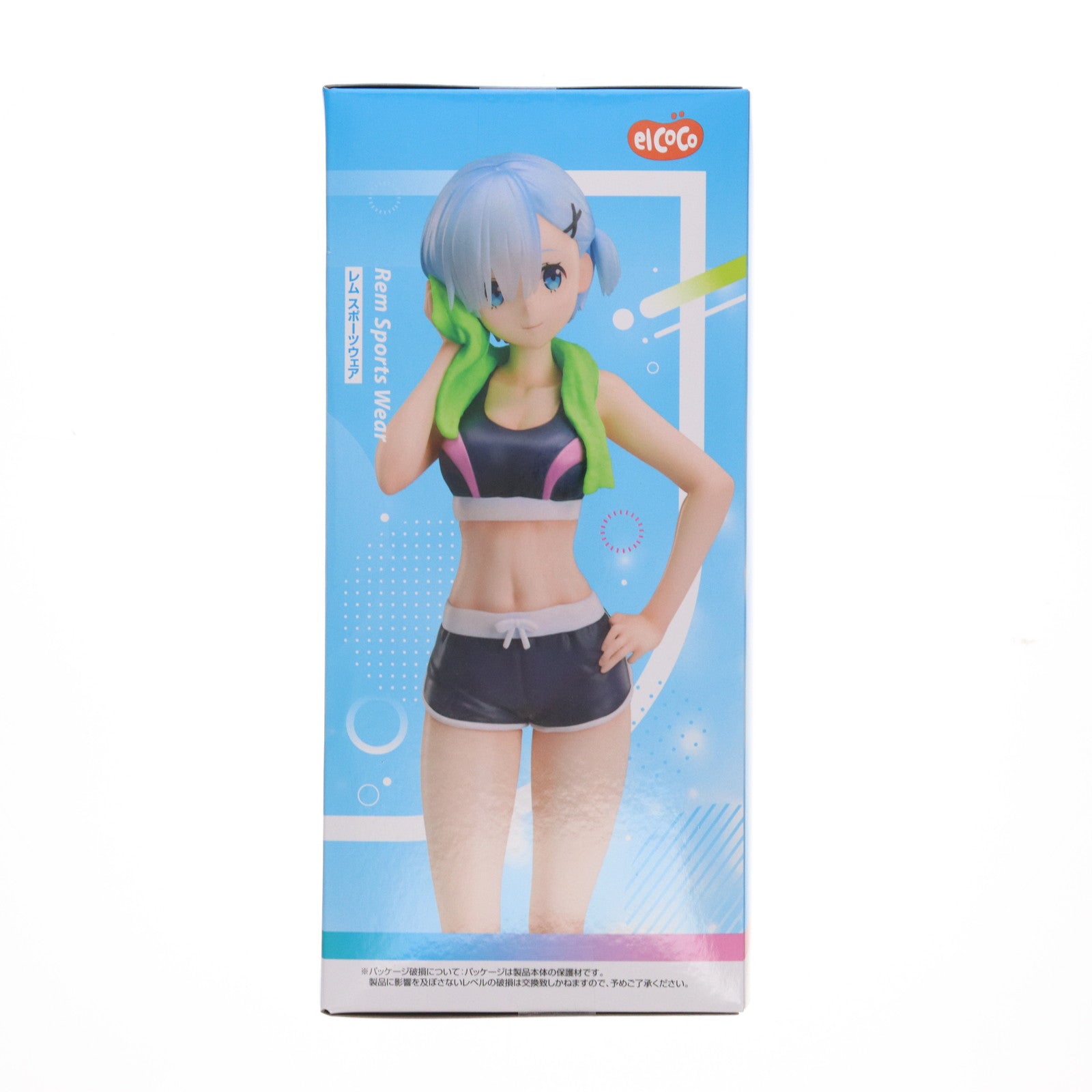 【中古即納】[FIG] レム スポーツウェア Re:ゼロから始める異世界生活 1/7スケールフィギュア プライズ(ELC000217) エルココ(20250522)
