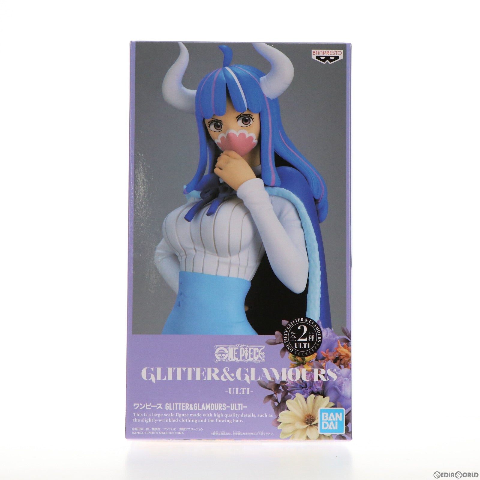 【中古即納】[FIG] うるティ A(衣装ブルー) ワンピース GLITTER&GLAMOURS-ULTI- ONE PIECE フィギュア プライズ(2575085) バンプレスト(20220120)