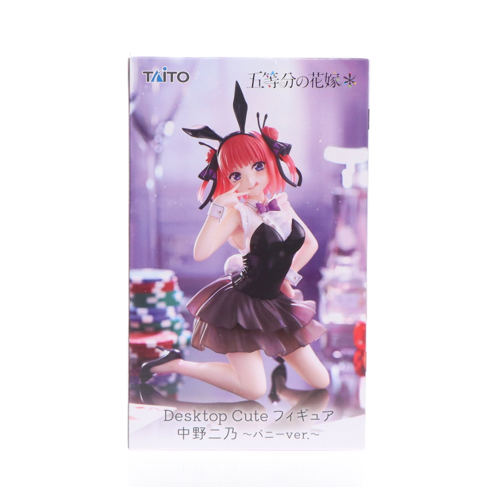 【中古即納】[FIG] 中野二乃(なかのにの) 五等分の花嫁* Desktop Cute フィギュア 中野二乃～バニーver.～ プライズ(451859000) タイトー(20250430)
