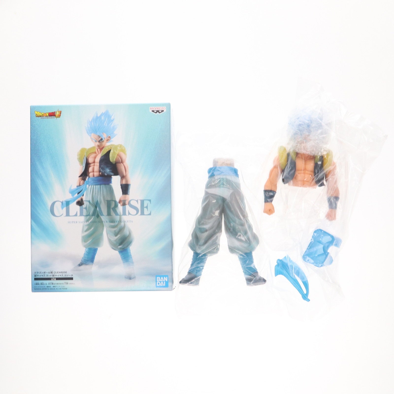 【中古即納】[FIG] CLEARISE 超サイヤ人ゴッド超サイヤ人ゴジータ ドラゴンボール超(スーパー) フィギュア プライズ(2567995) バンプレスト(20211220)