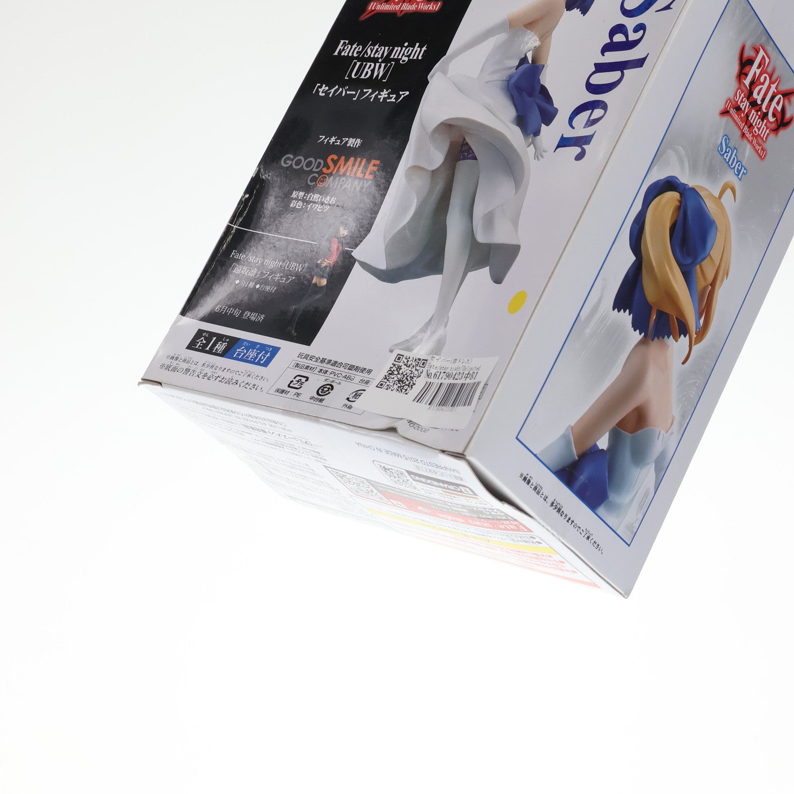 【中古即納】[FIG] セイバー(白ドレス) Fate/stay night[Unlimited Blade Works](フェイト/ステイナイト アンリミテッドブレイドワークス) SQフィギュア プライズ(49716) バンプレスト(20150710)