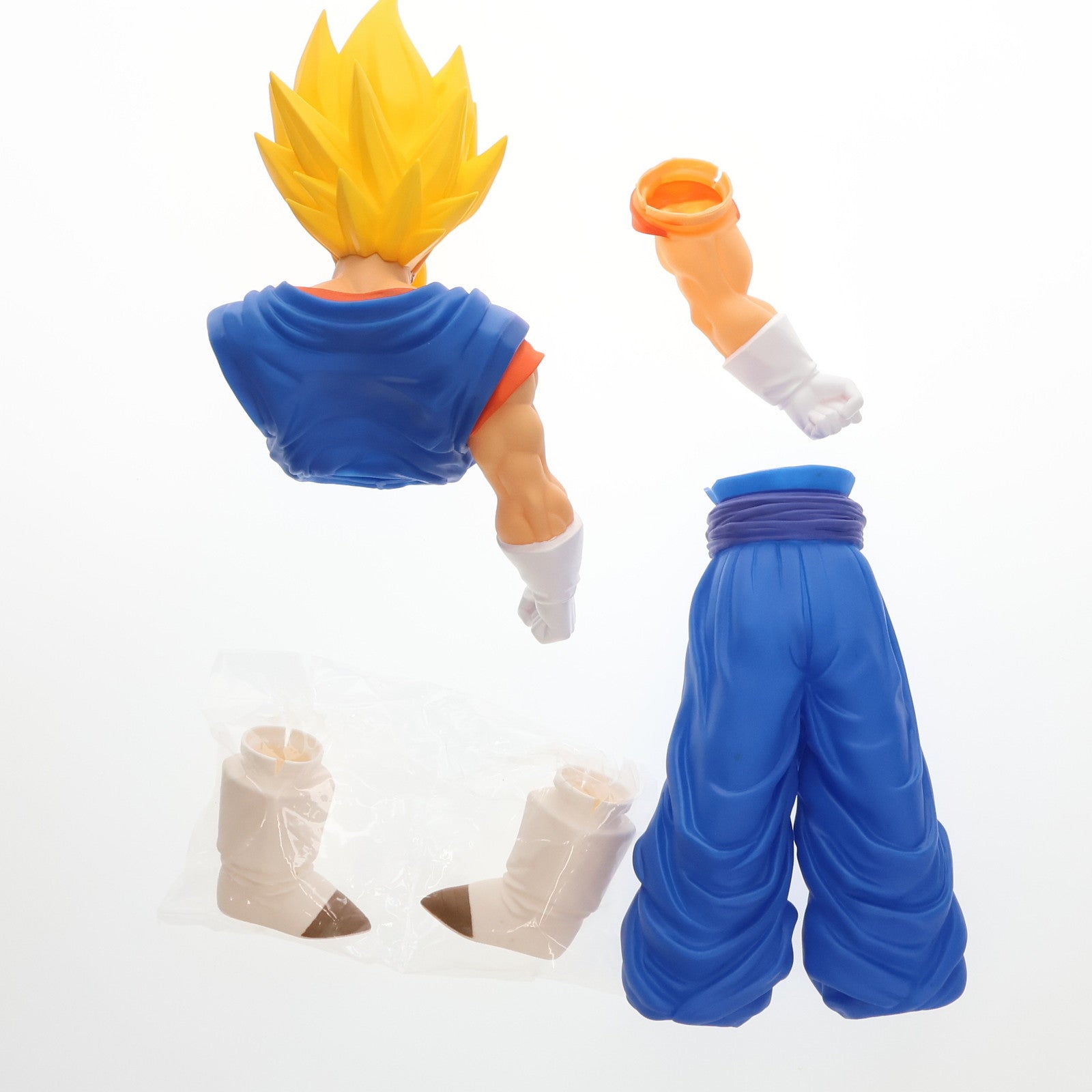 【中古即納】[SFT] ベジット(スーパーサイヤ人) ドラゴンボールZ 組立式スーパーサイズソフビフィギュア3 プライズ バンプレスト(20160930)