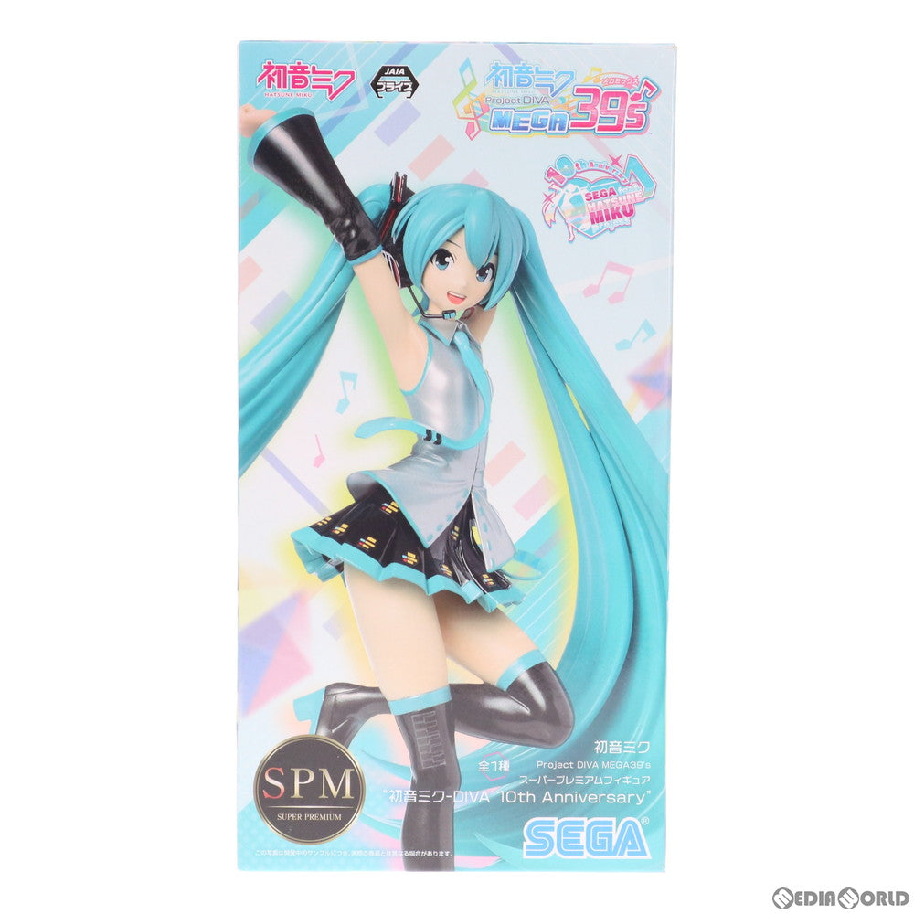 【中古即納】[FIG] 初音ミク キャラクター・ボーカル・シリーズ 01 初音ミク Project DIVA Arcade Future Tone SPM 初音ミク-DIVA 10th Anniversary フィギュア プライズ(1042159) セガ(20200810)