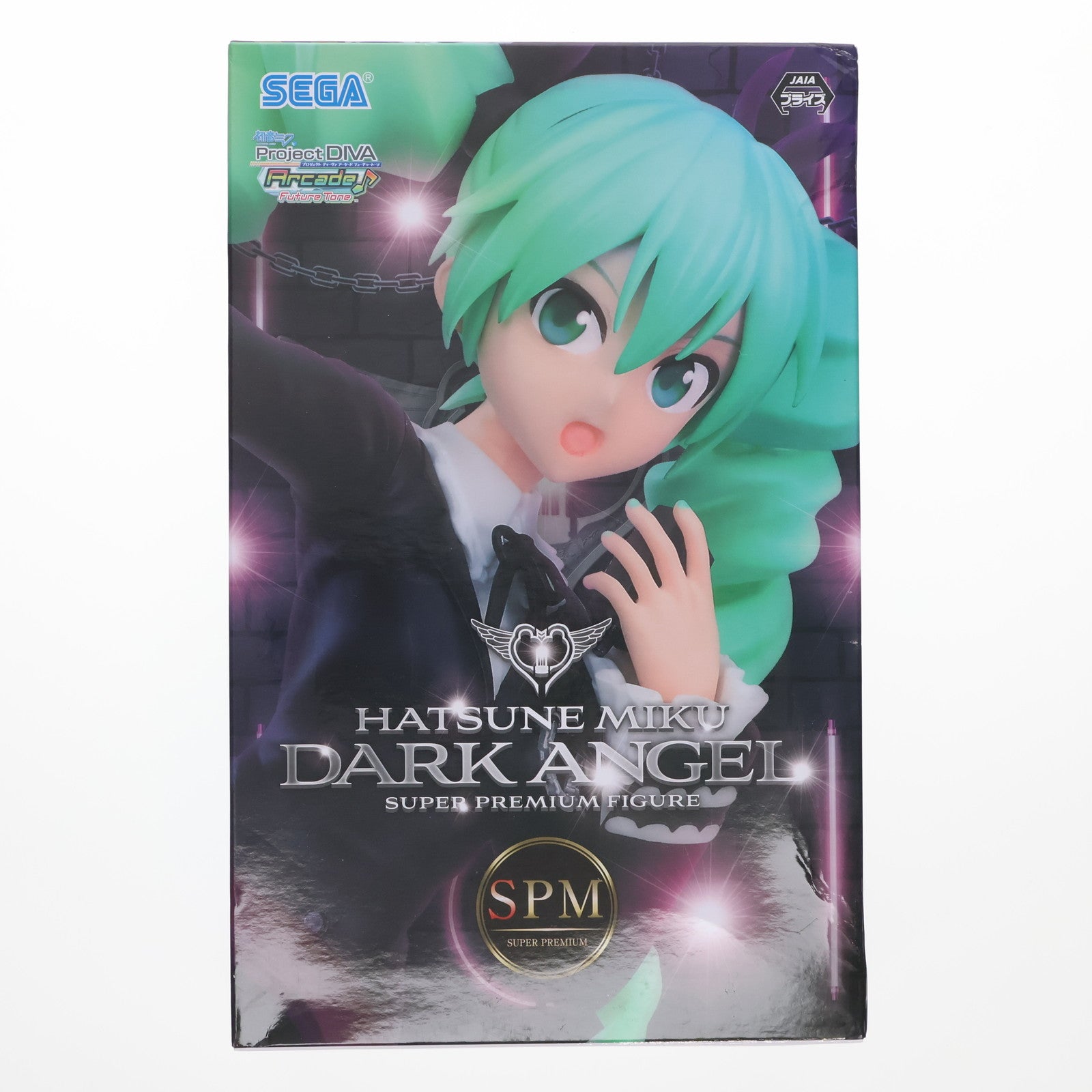 【中古即納】[FIG] 初音ミク Project DIVA Arcade Future Tone スーパープレミアムフィギュア『初音ミク-堕悪天使』 プライズ(1110890) セガ(20190131)
