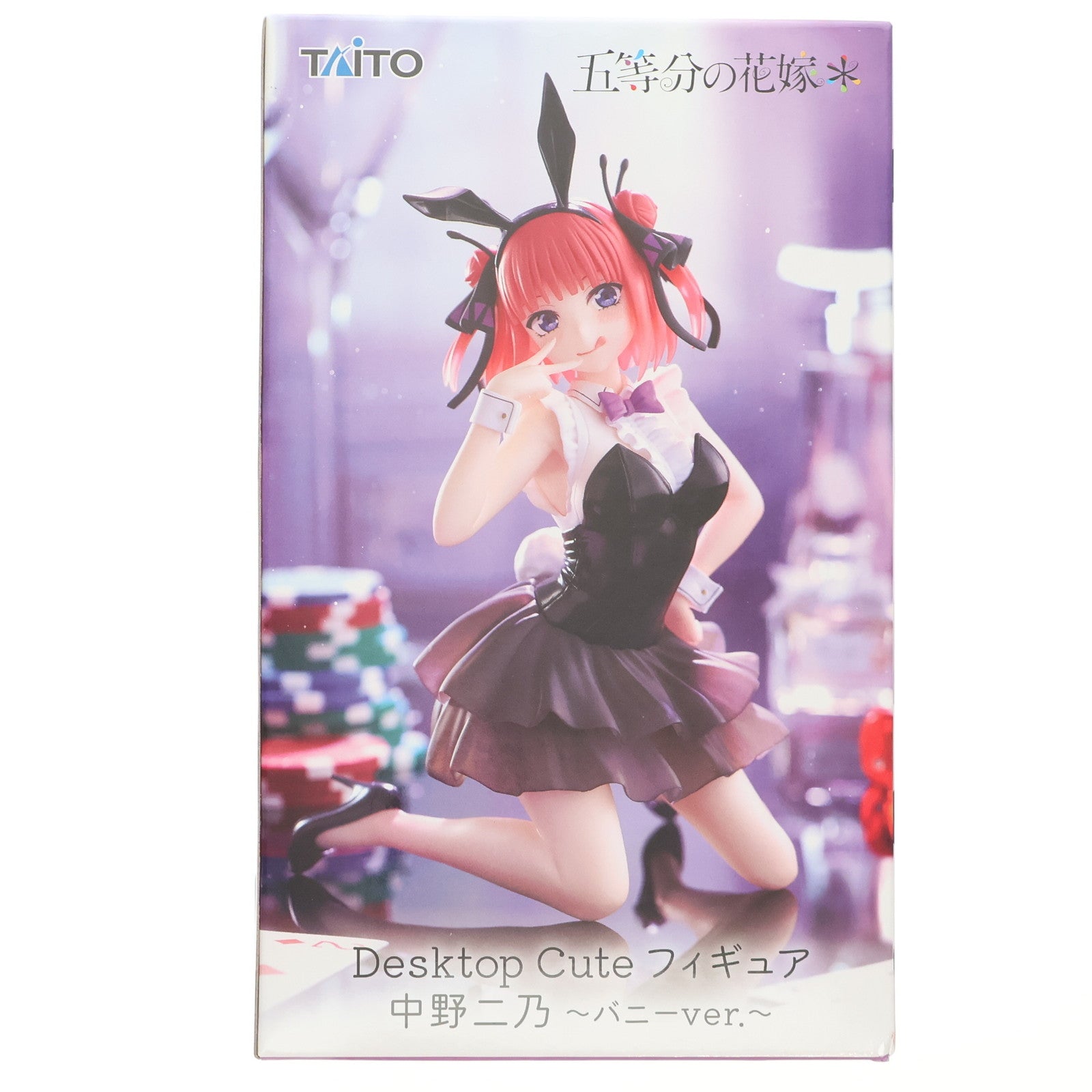 【中古即納】[FIG] 中野三玖(なかのみく) 五等分の花嫁* Desktop Cute フィギュア 中野三玖～バニーver.～ プライズ(451877600) タイトー(20250525)