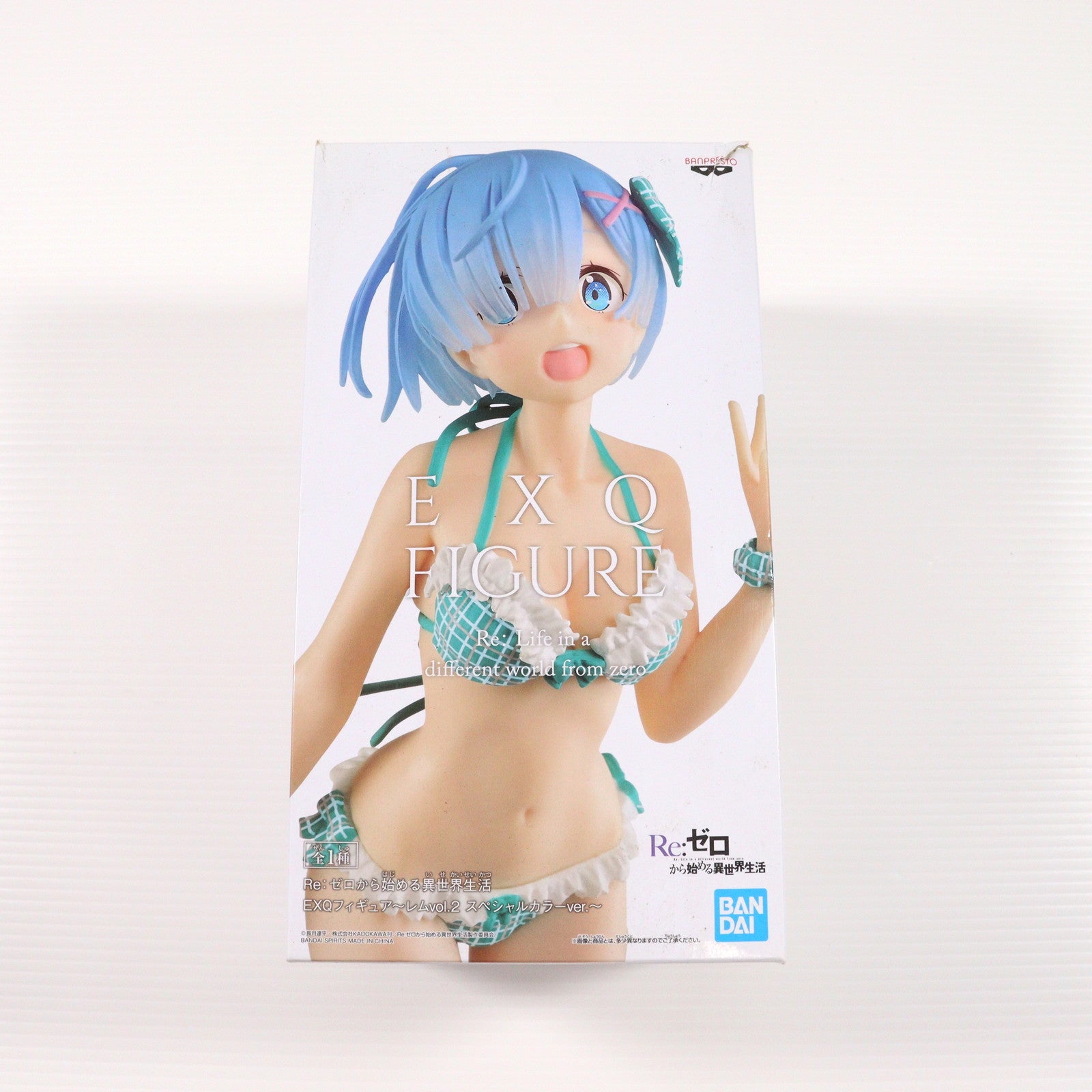 【中古即納】[FIG] オンラインクレーン限定 レム スペシャルカラーver. Re:ゼロから始める異世界生活 EXQフィギュア～レムvol.2～ プライズ(39929) バンプレスト(20191214)
