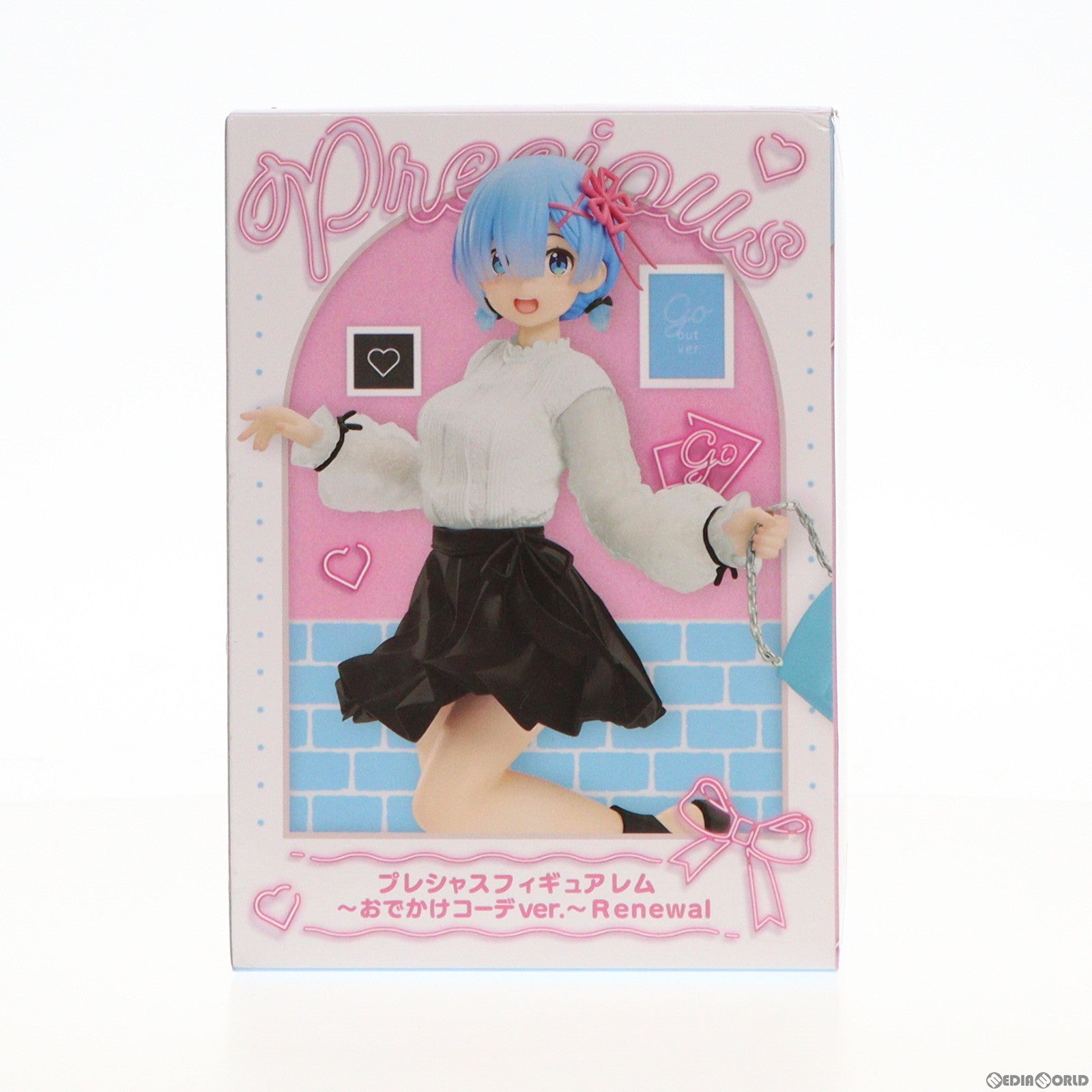 【中古即納】[FIG] レム Re:ゼロから始める異世界生活 プレシャスフィギュア レム～おでかけコーデver.～Renewal プライズ(451518700) タイトー(20221210)