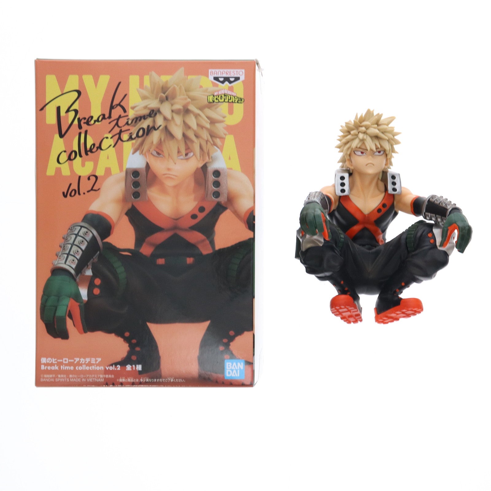 【中古即納】[FIG] 爆豪勝己(ばくごうかつき) 僕のヒーローアカデミア Break time collection vol.2 フィギュア プライズ(2595038) バンプレスト(20220731)