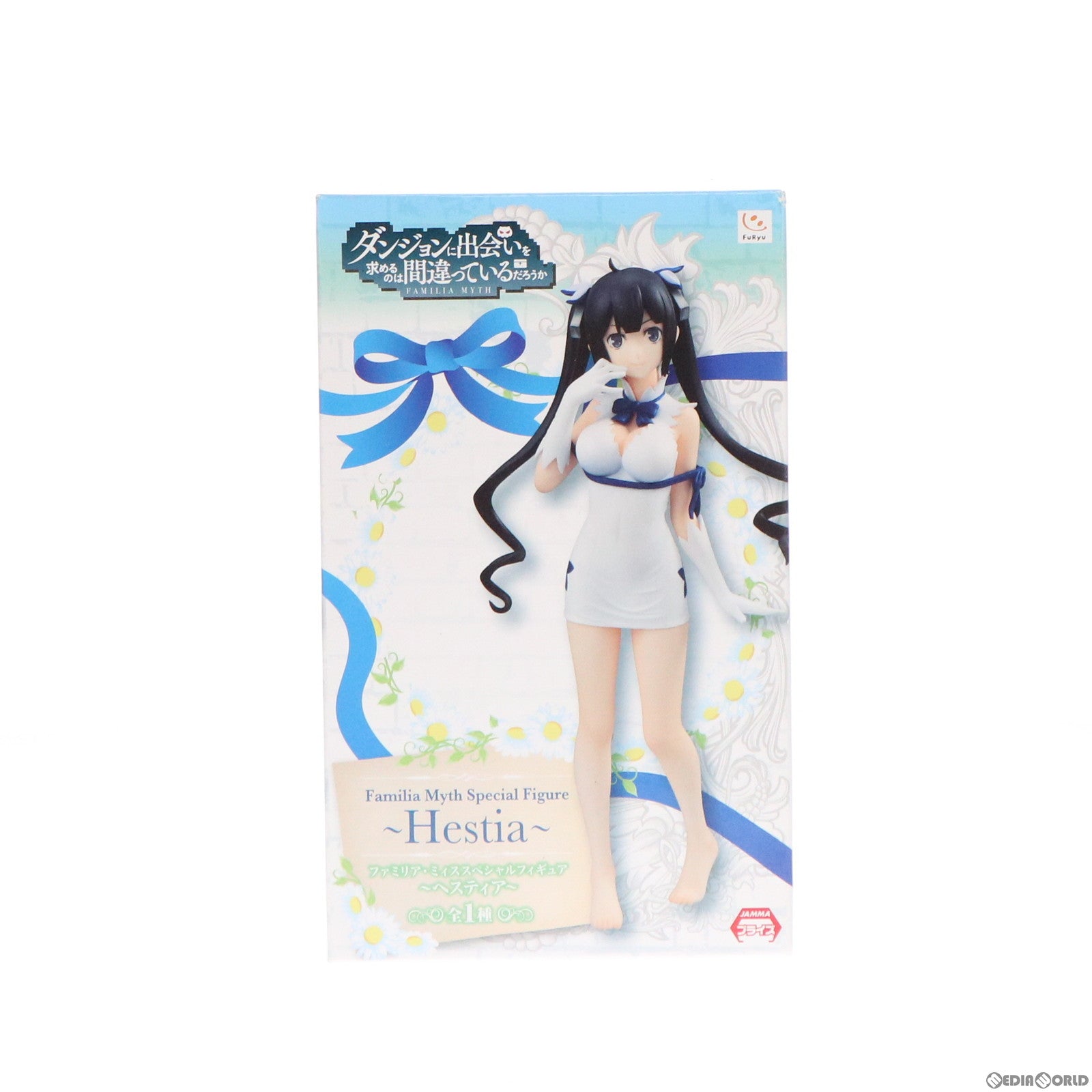 【中古即納】[FIG] ヘスティア ファミリア・ミィス スペシャルフィギュア～ヘスティア～ ダンジョンに出会いを求めるのは間違っているだろうか プライズ(AMU-PRZ6730) フリュー(20150831)