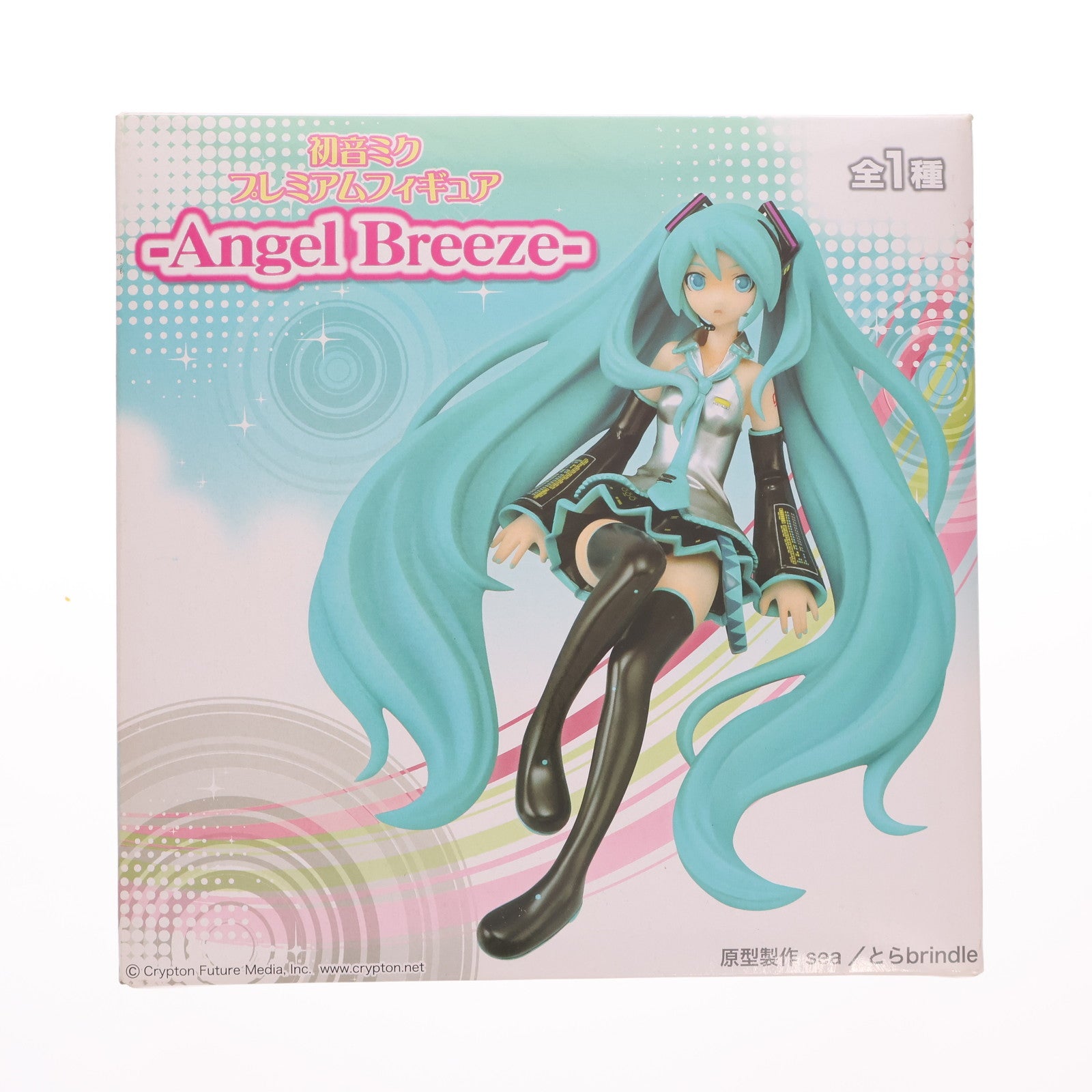 【中古即納】[FIG] 初音ミク プレミアムフィギュア -Angel Breeze- キャラクターボーカルシリーズ01 初音ミク プライズ(24699) セガ(20121220)