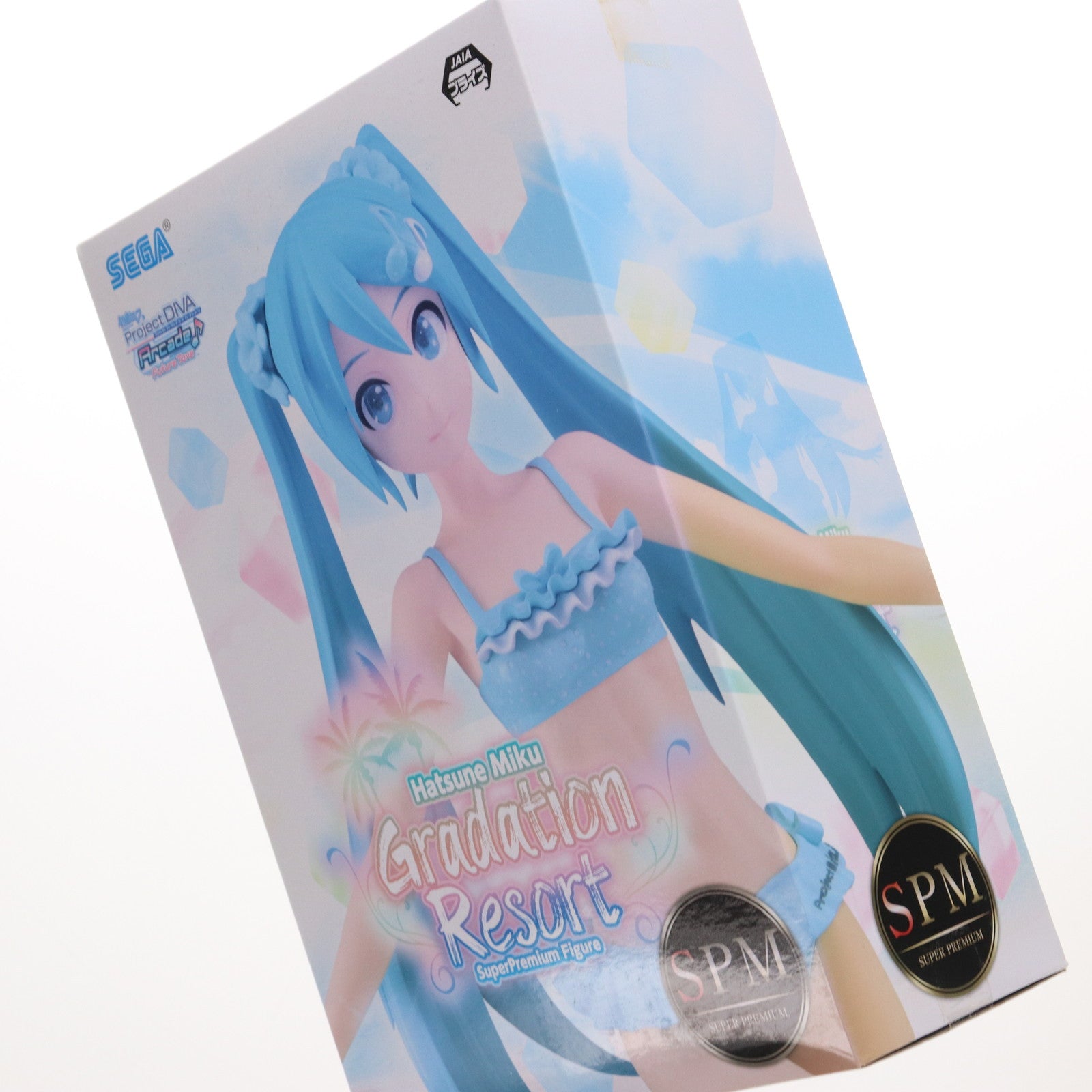 【中古即納】[FIG] 初音ミク グラデーションリゾート 初音ミク Project DIVA Arcade Future Tone スーパープレミアムフィギュア プライズ(1033353) セガ(20190720)