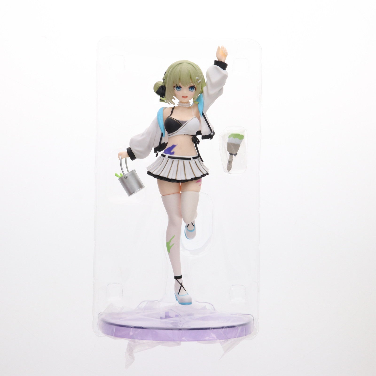 【中古即納】[FIG] GiGO限定 英リサ(はなぶさりさ) ぶいすぽっ!スケールフィギュア -Play with paint- vol.5 プライズ フクヤ(20250606)