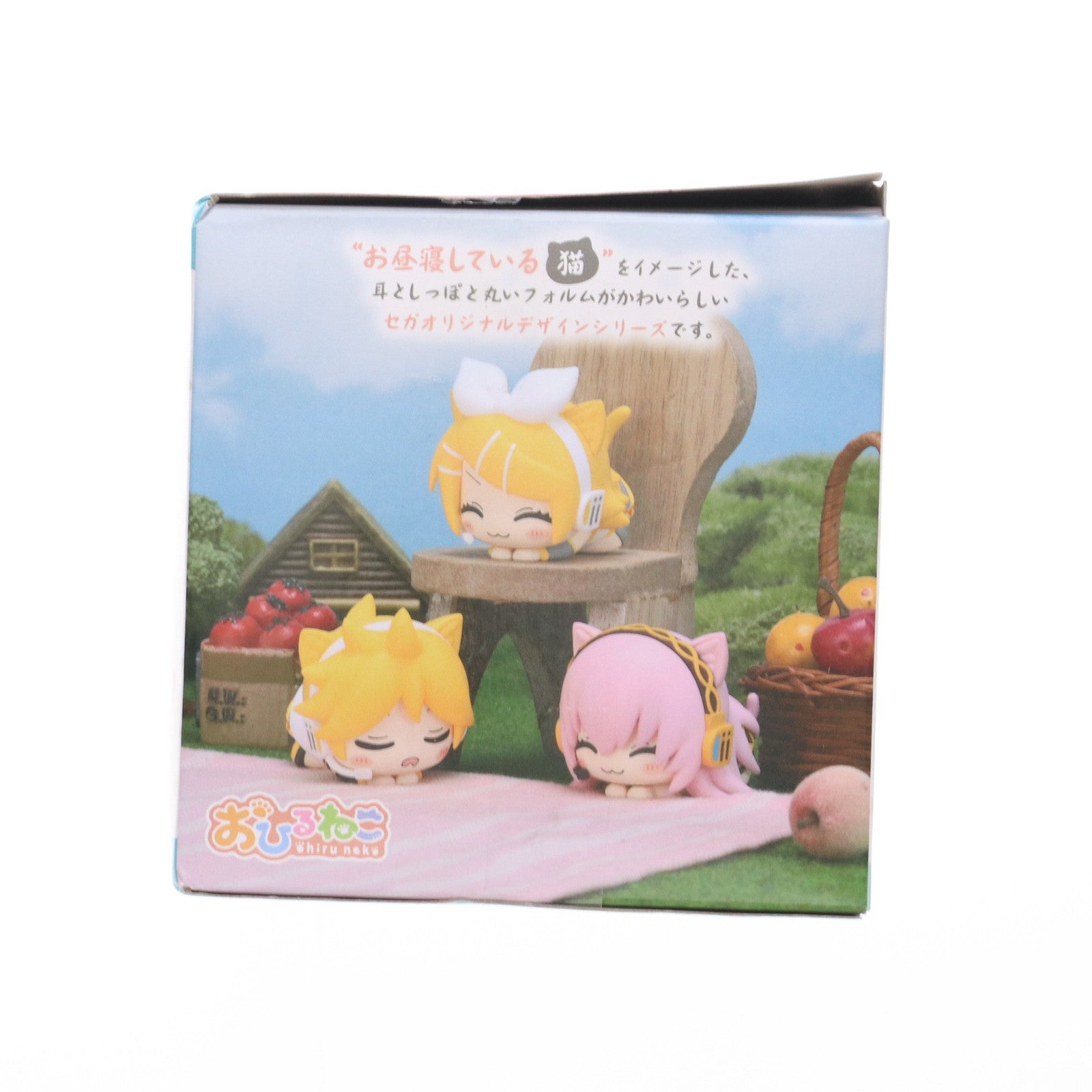 【中古即納】[FIG] 巡音ルカ(めぐりねるか) 初音ミクシリーズ おひるねこミニフィギュア『鏡音リン・鏡音レン・巡音ルカ』(EX) プライズ(1116397) セガ(20250307)