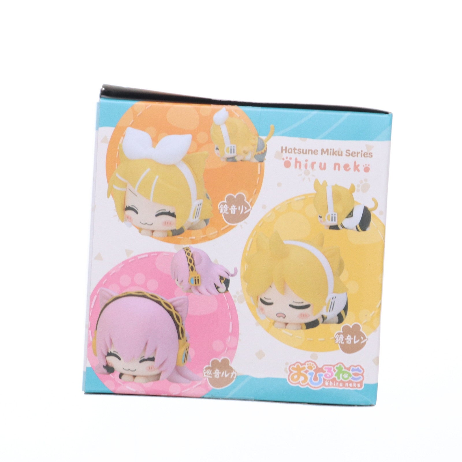 【中古即納】[FIG] 巡音ルカ(めぐりねるか) 初音ミクシリーズ おひるねこミニフィギュア『鏡音リン・鏡音レン・巡音ルカ』(EX) プライズ(1116397) セガ(20250307)