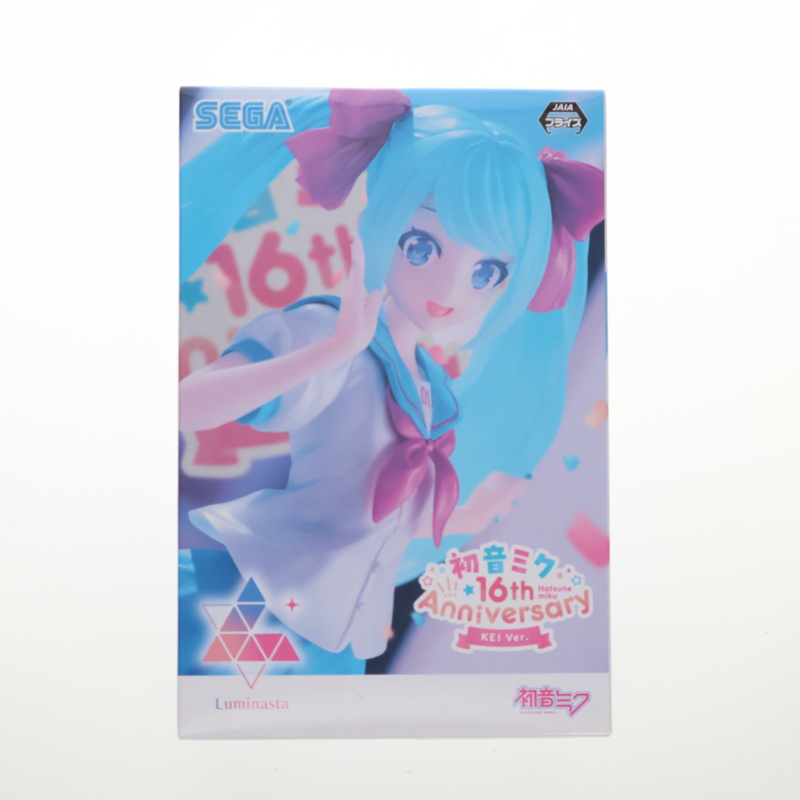 【中古即納】[FIG] 初音ミク 16th Anniversary KEI Ver. 初音ミクシリーズ Luminasta フィギュア プライズ(1103252) セガ(20230831)