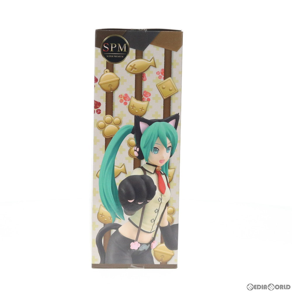 【中古即納】[FIG] 初音ミク にゃんこ 初音ミク Project DIVA Arcade Future Tone スーパープレミアムフィギュア プライズ(1020379) セガ(20170731)