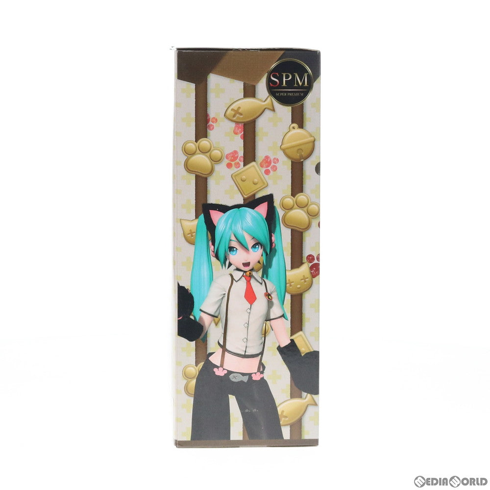 【中古即納】[FIG] 初音ミク にゃんこ 初音ミク Project DIVA Arcade Future Tone スーパープレミアムフィギュア プライズ(1020379) セガ(20170731)