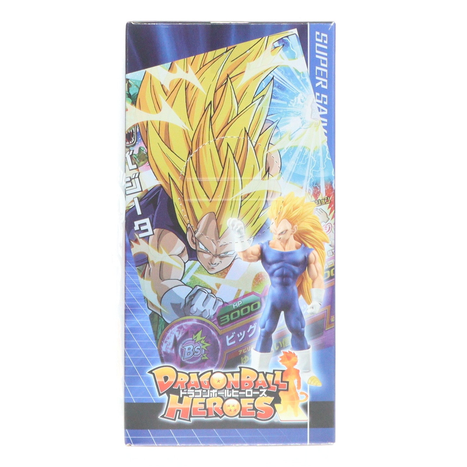 【中古即納】[FIG] カード付属 ベジータ(超サイヤ人3) ドラゴンボールヒーローズ カード付DXF vol.2 フィギュア プライズ(49351) バンプレスト(20141231)