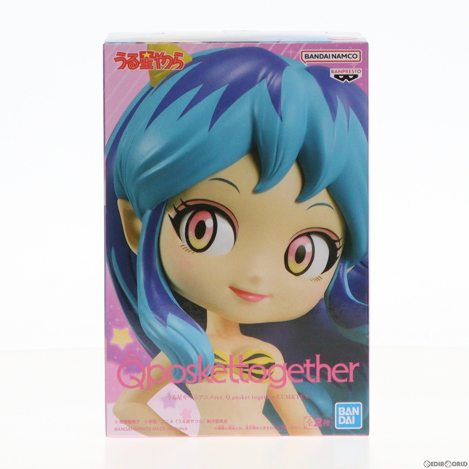 【中古即納】[FIG] ラム うる星やつら アニメver. Q posket together-LUM&TEN- フィギュア プライズ(2672891) バンプレスト(20240120)