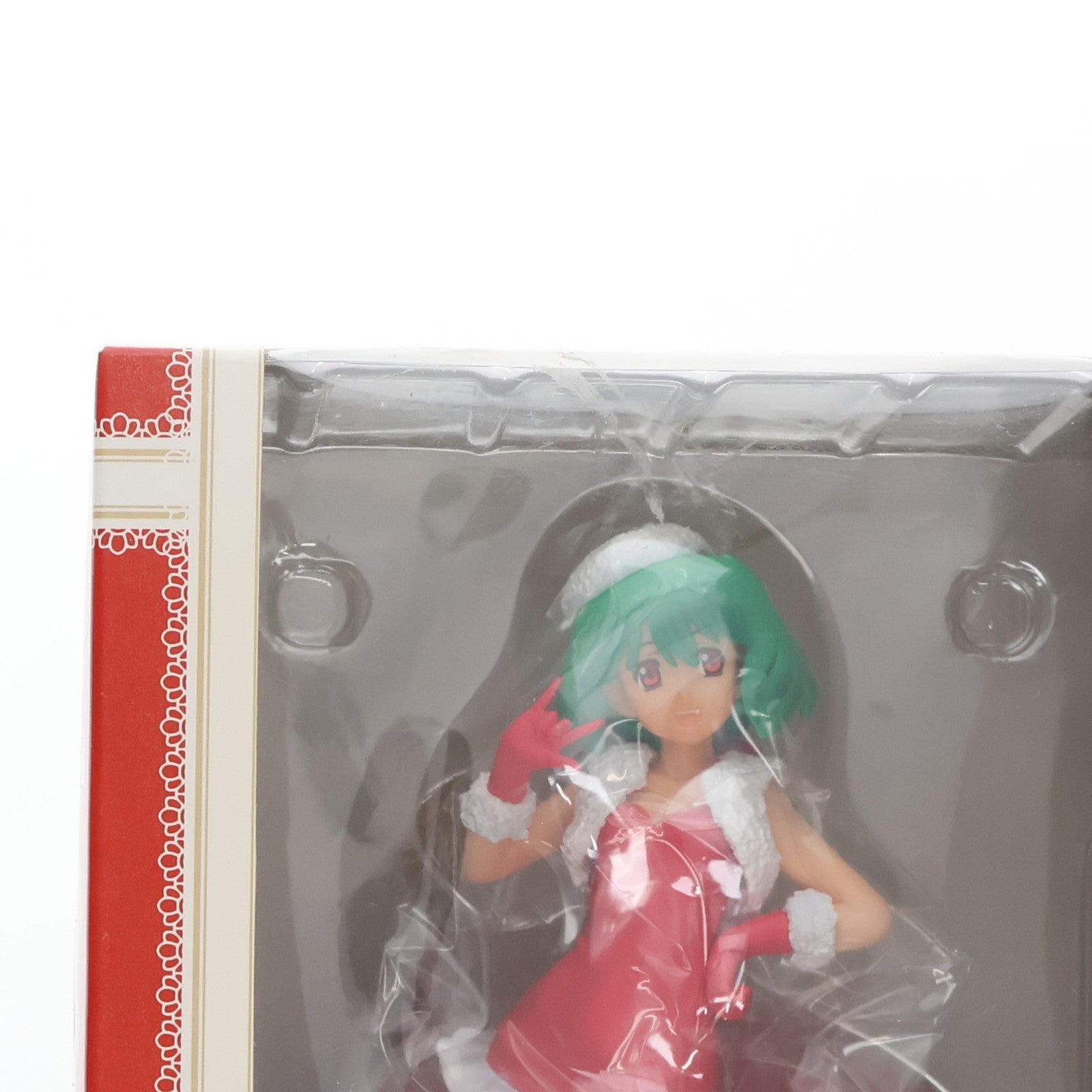 【中古即納】[FIG] ランカ・リー A(赤ドレス×白ベレー)タイプ マクロスF(フロンティア) DXフィギュア X'masコスチューム～ランカ・リー～ プライズ バンプレスト(20101031)