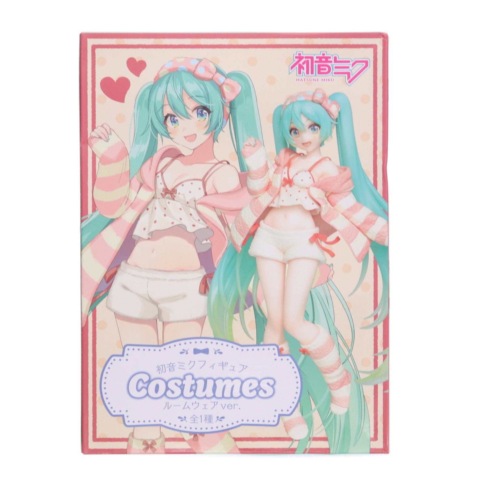 【中古即納】[FIG] 初音ミク フィギュア Costumes ルームウェア ver. キャラクターボーカルシリーズ01 初音ミク プライズ(451264000) タイトー(20201130)