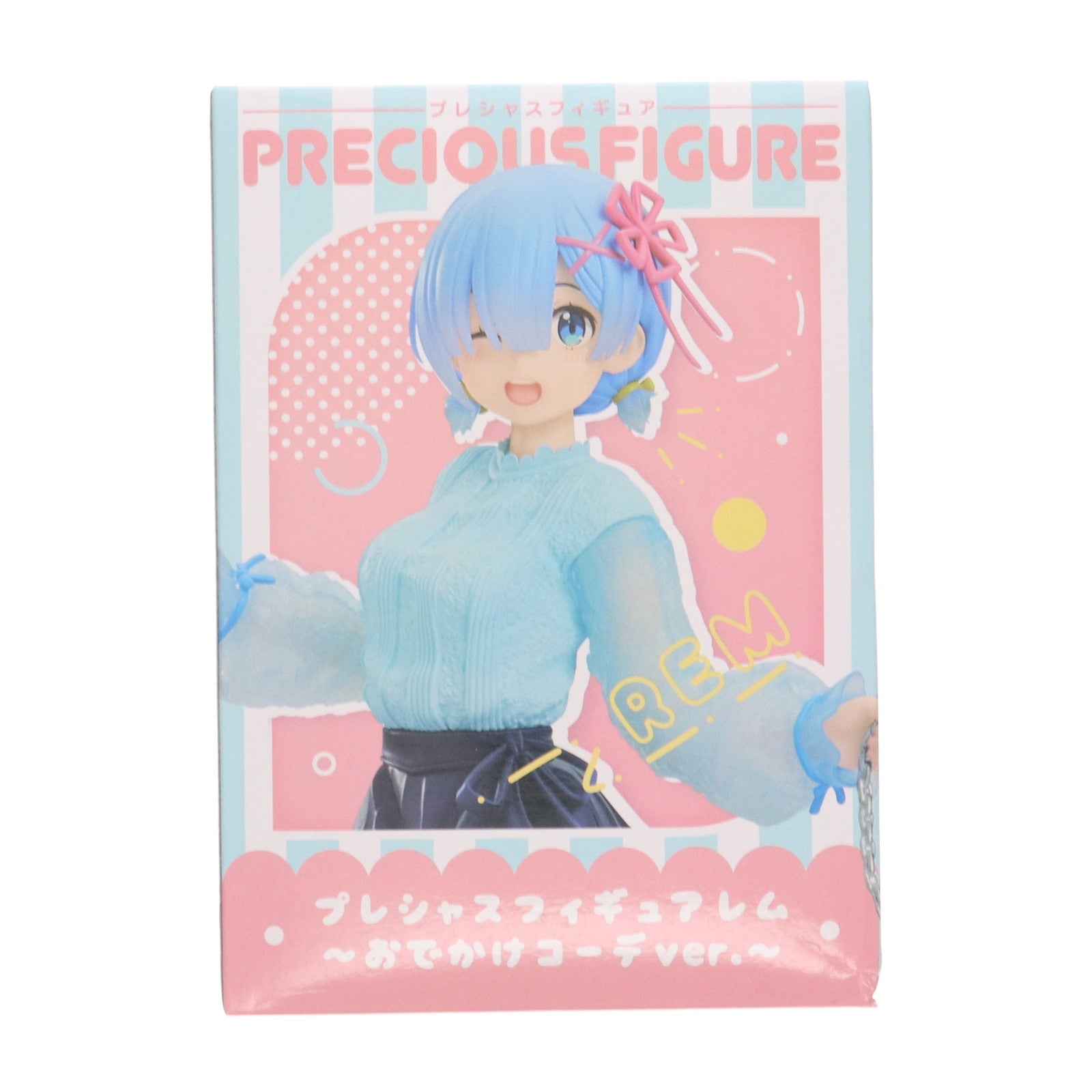 【中古即納】[FIG] レム Re:ゼロから始める異世界生活 プレシャスフィギュア レム～おでかけコーデver.～ プライズ(451338800) タイトー(20211110)