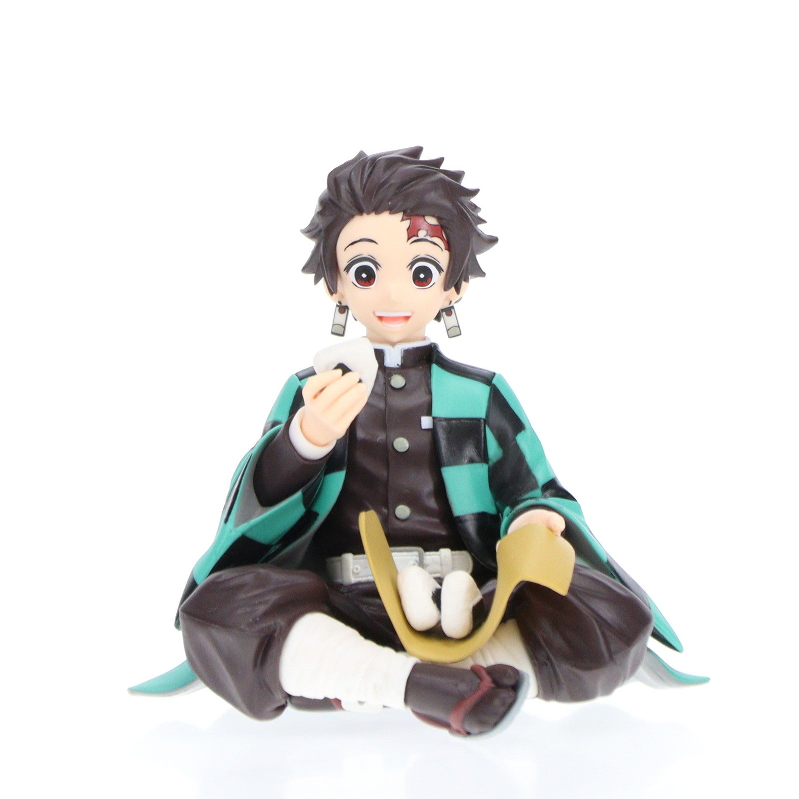【中古即納】[FIG] 竈門炭治郎(かまどたんじろう) 鬼滅の刃 ちょこのせプレミアムフィギュア プライズ(1046140) セガ(20201130)