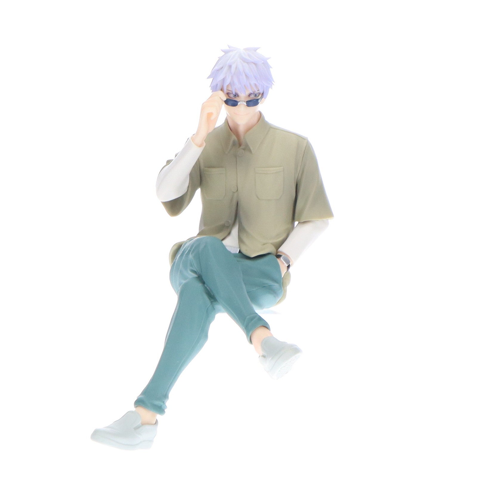 【中古即納】[FIG] 五条悟(ごじょうさとる) 呪術廻戦 ぬーどるストッパーフィギュア-五条悟・エンディング衣装ver.- プライズ(AMU-PRZ13573) フリュー(20220731)