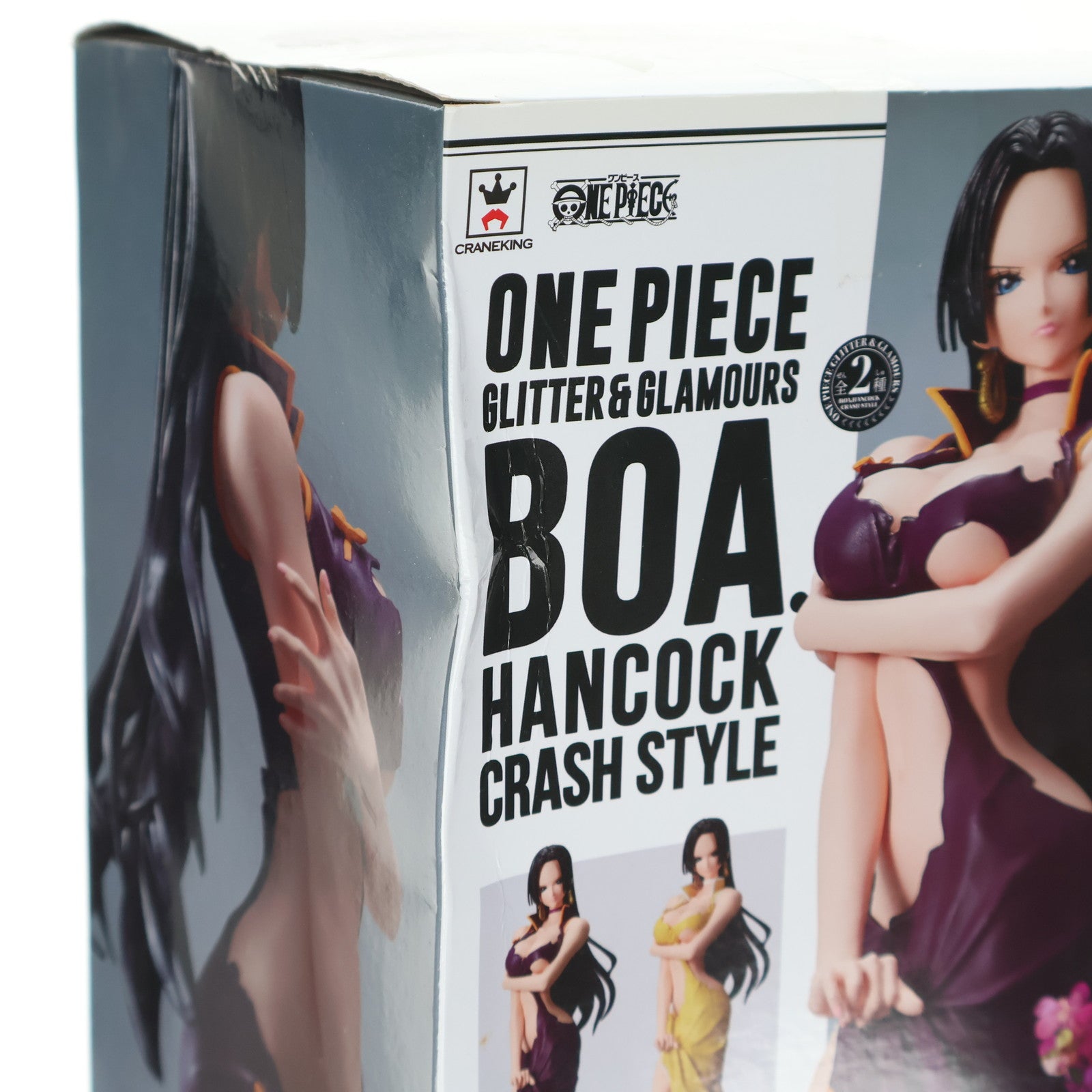 【中古即納】[FIG] ボア・ハンコック(パープル) ワンピース GLITTER & GLAMOURS -BOA.HANCOCK CRASH STYLE- ONE PIECE フィギュア プライズ(36924) バンプレスト(20161208)