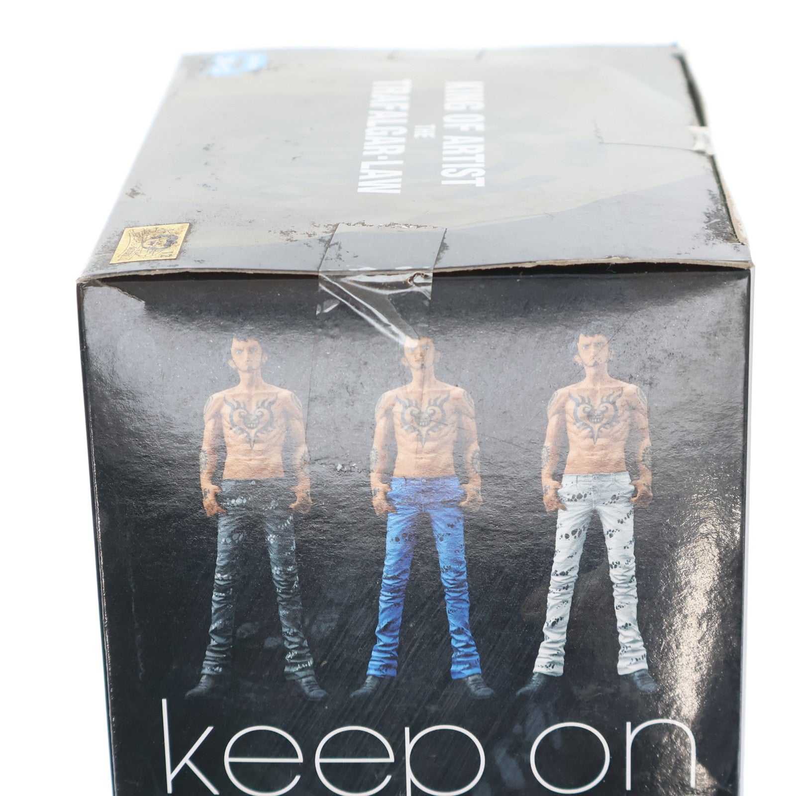 【中古即納】[FIG] トラファルガー・ロー(ブラック) ワンピース KING OF ARTIST THE TRAFALGAR.LAW-JEANS FREAK ver.- ONE PIECE フィギュア プライズ(36266) バンプレスト(20160121)