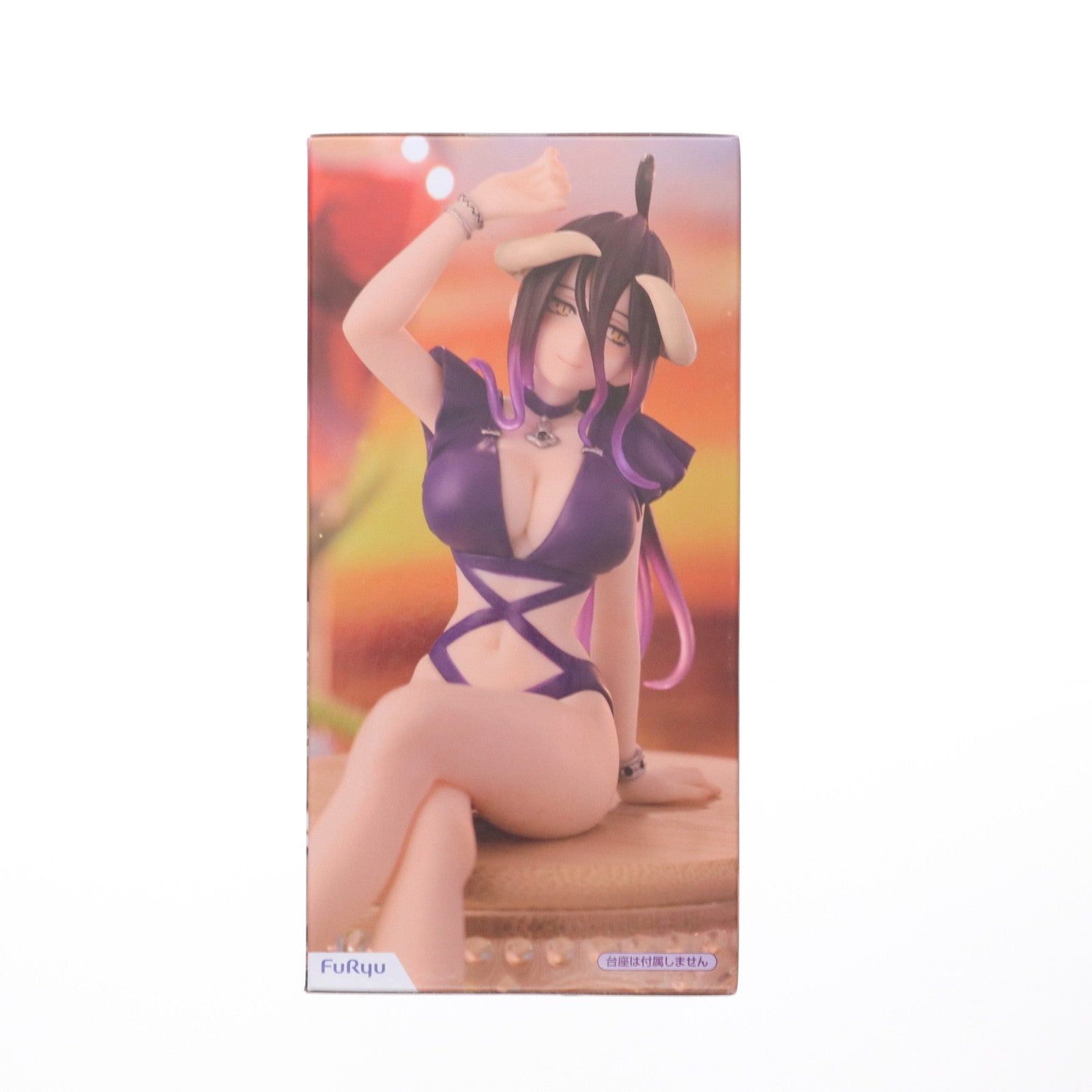 【中古即納】[FIG] アルベド オーバーロード ぬーどるストッパーフィギュア-アルベド・水着 ダークパープルver.- プライズ(AMU-PRZ19186) フリュー(20250720)
