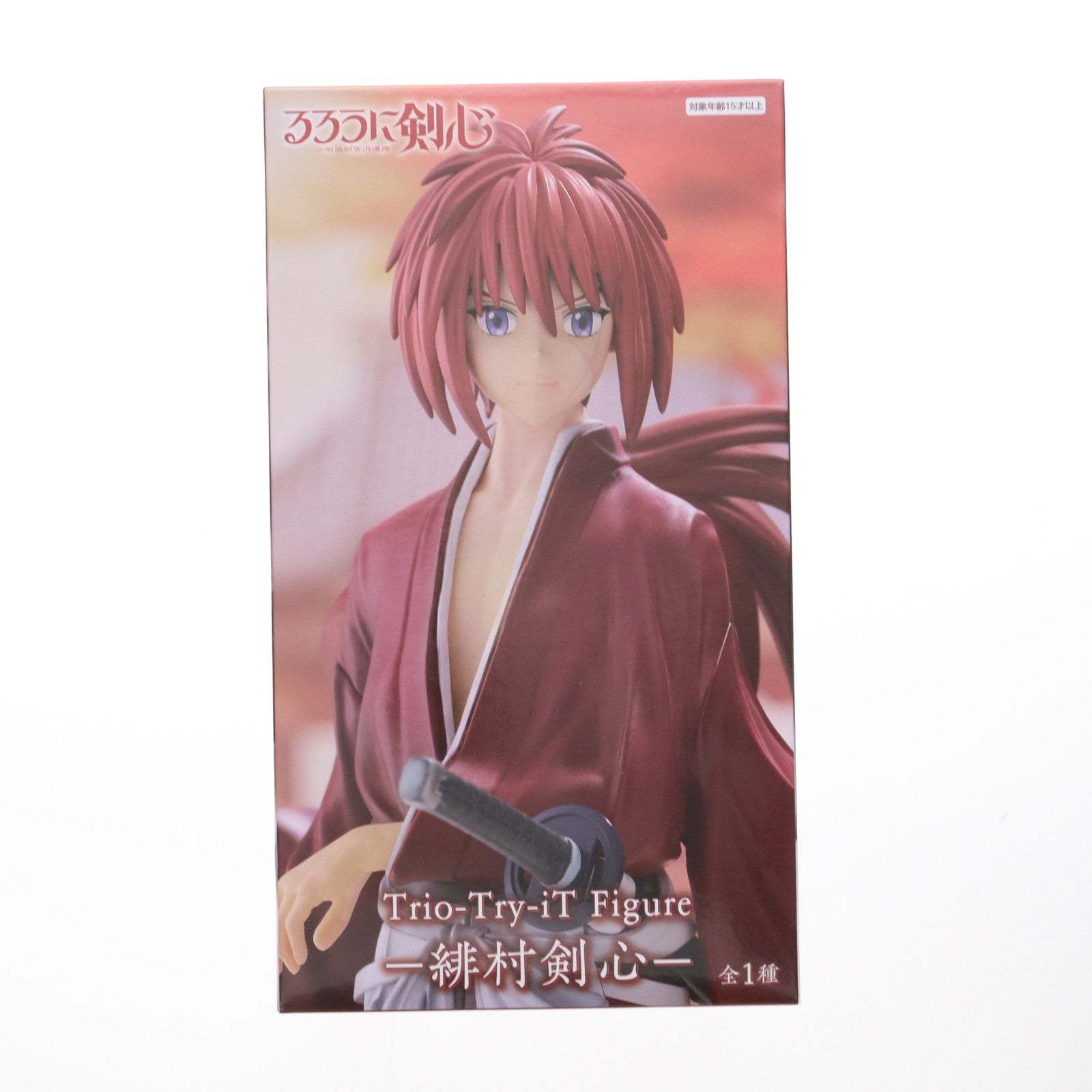 【中古即納】[FIG] 緋村剣心(ひむらけんしん) るろうに剣心 -明治剣客浪漫譚- Trio-Try-iT Figure-緋村剣心- フィギュア プライズ(AMU-PRZ18539) フリュー(20250626)