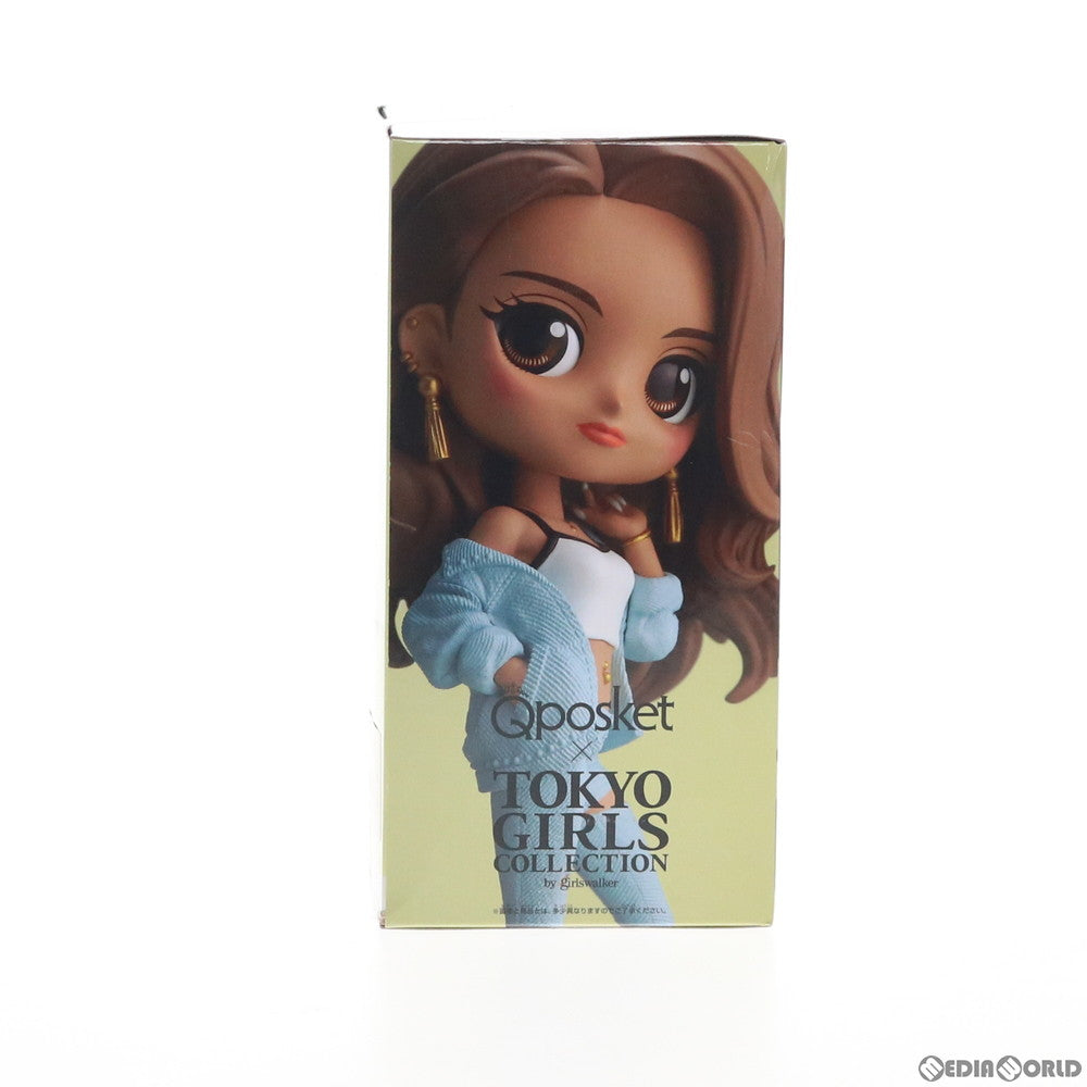 【中古即納】[FIG] 池田美優(いけだみゆう)(A ライトブルー) 東京ガールズコレクション Q posket-池田美優- フィギュア プライズ(82049) バンプレスト(20200430)