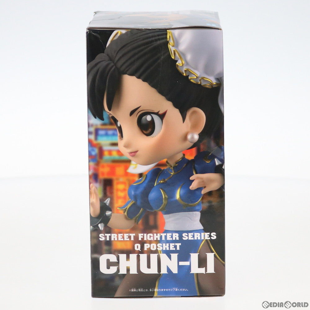 【中古即納】[FIG] 春麗 A(ブルー) Q posket-春麗-(チュンリー) ストリートファイターシリーズ フィギュア プライズ(81879) バンプレスト(20200229)