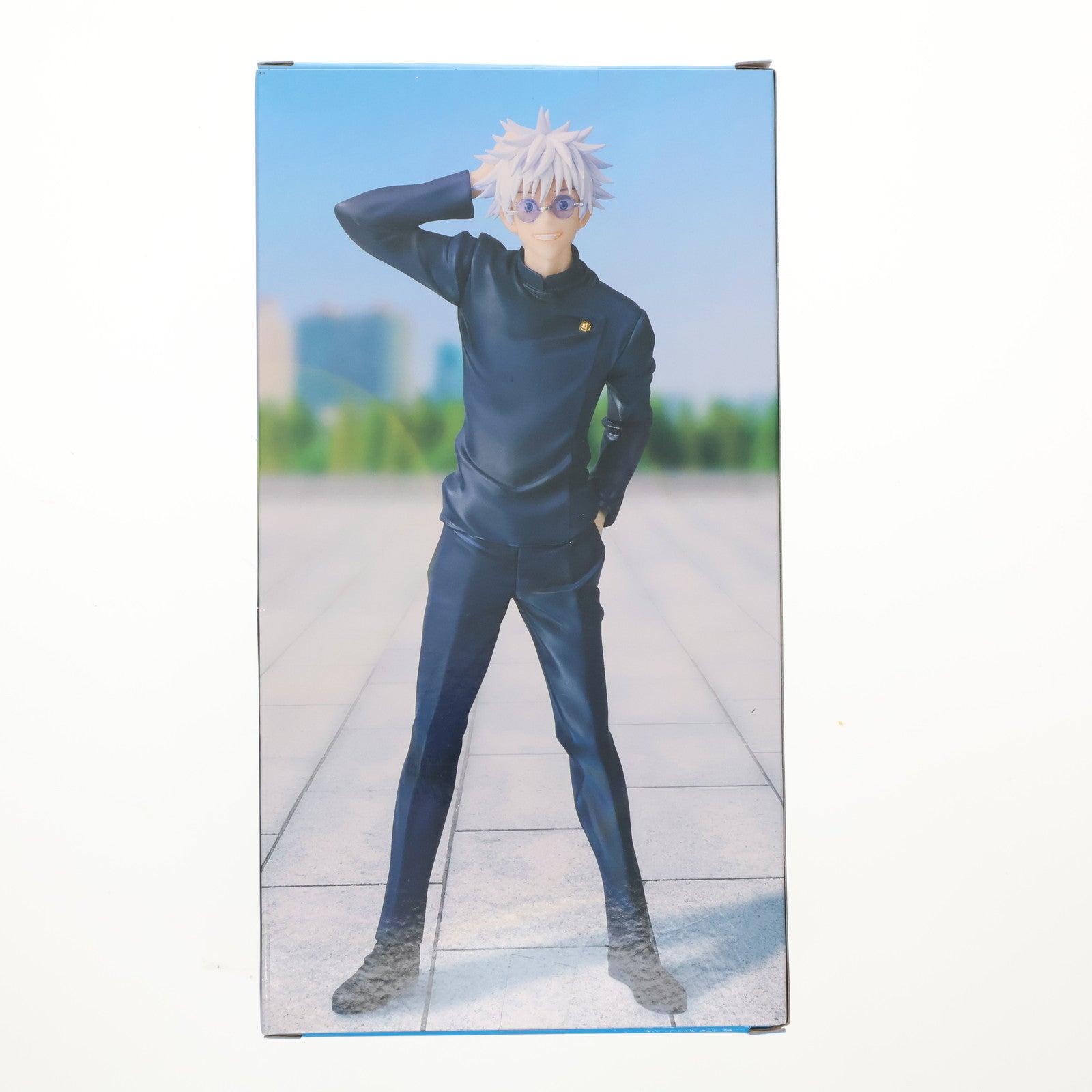 【中古即納】[FIG] GiGO限定 五条悟(ごじょうさとる) 呪術高専Ver. 呪術廻戦 Vivitフィギュア プライズ(SS15979G) システムサービス(20250621)
