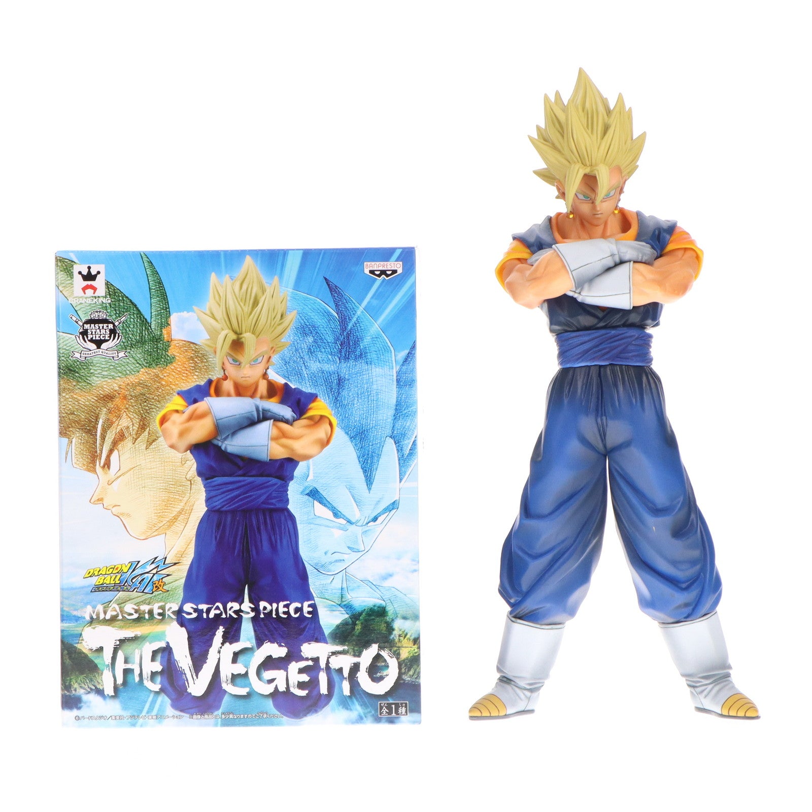 【中古即納】[FIG] ベジット ドラゴンボール改 MASTER STARS PIECE THE VEGETTO DRAGON BALL フィギュア プライズ(49471) バンプレスト(20150224)
